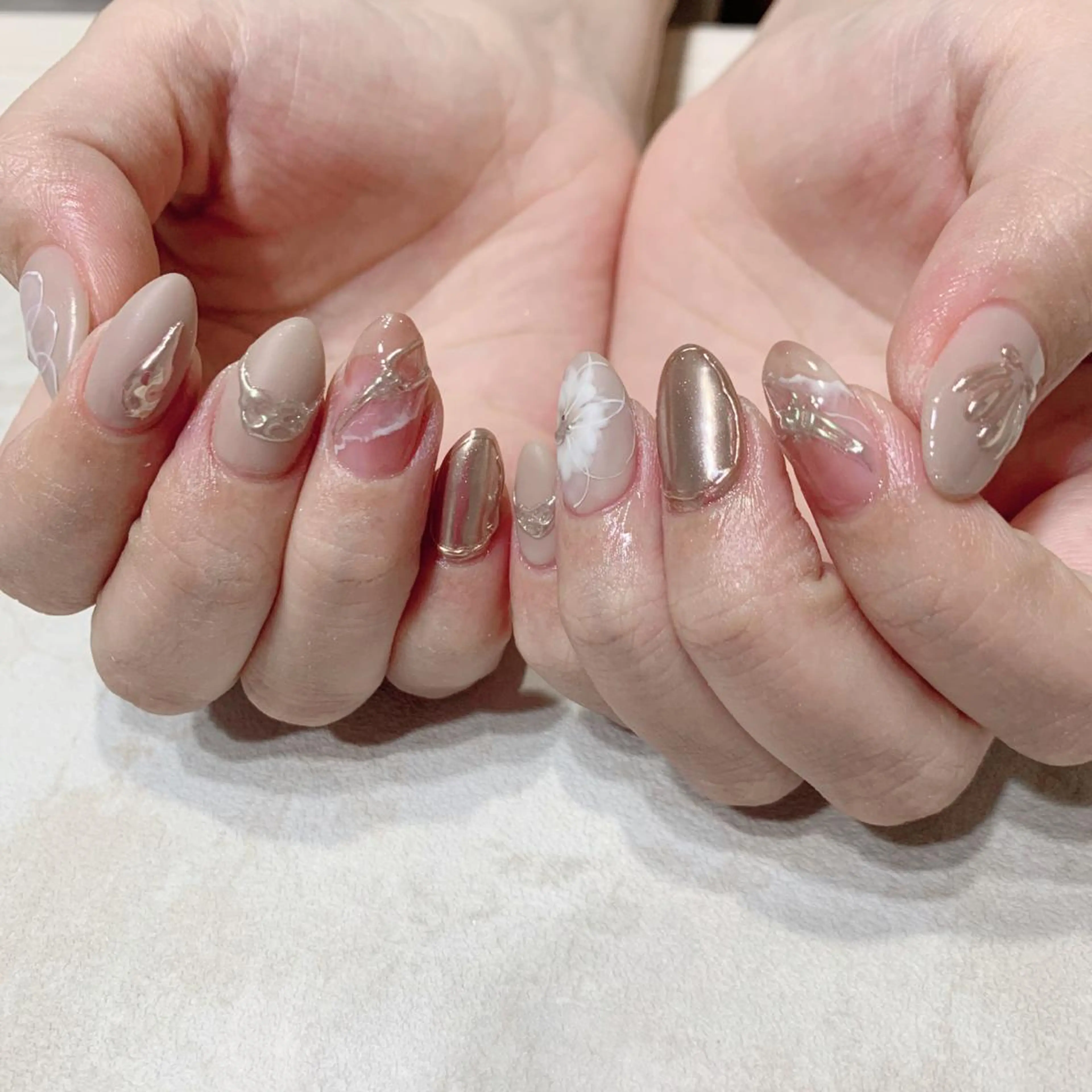 ネイル 春日井ネイルサロン iroのネイルデザイン