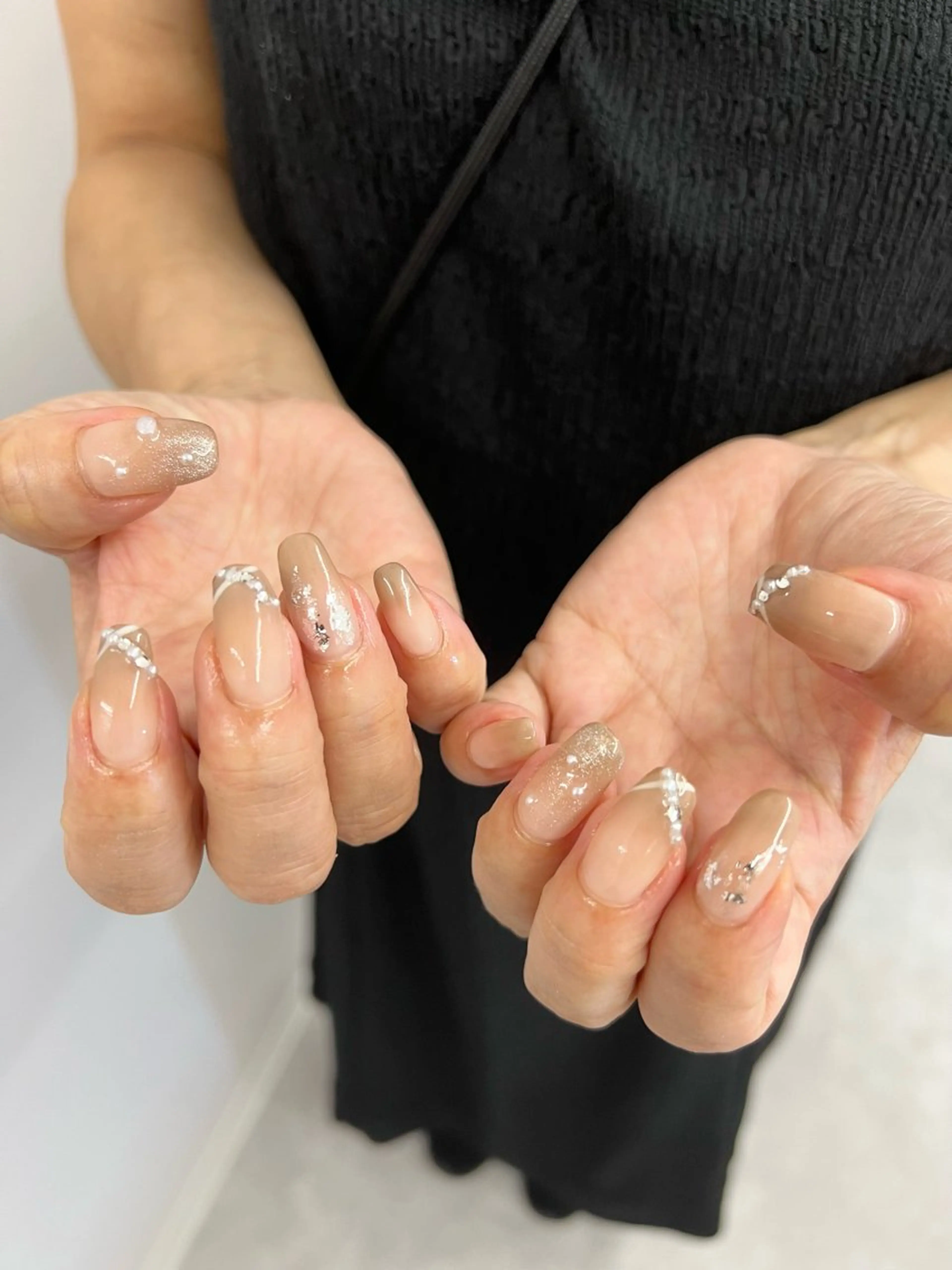 ネイル ジェルネイル グラデーション 韓国ネイル ニュアンスネイル パラジェル ハンドネイル ハンドケア Bana_ Nailのその他イメージ