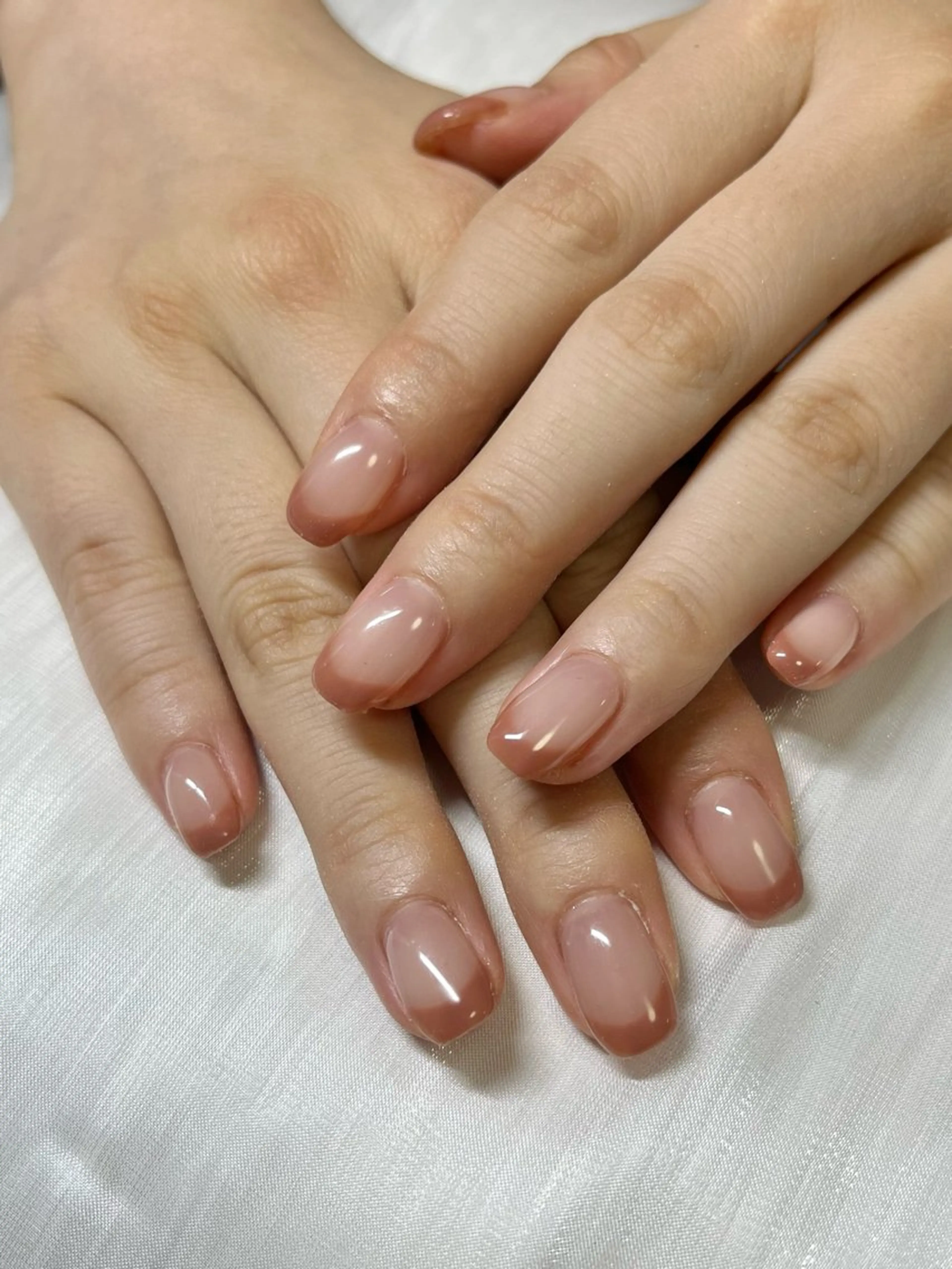 ネイル フレンチネイル ハンドネイル nail salon angeのネイルデザイン