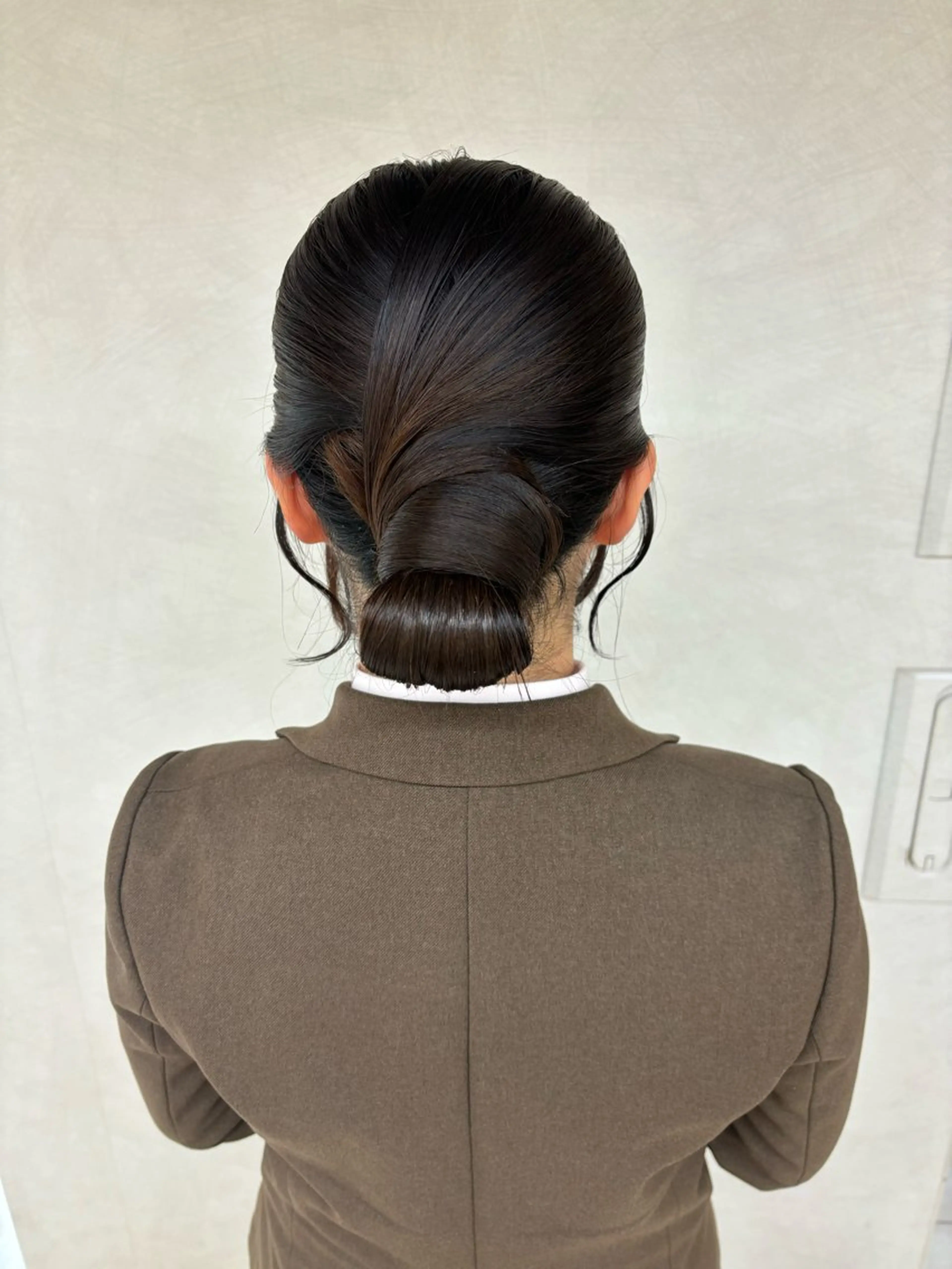 ロング ヘアアレンジ 結婚式・ブライダル 卒業式のヘアスタイル ヘアセット レイヤーカット/ボブ /nene🍥⋆*のヘアスタイル