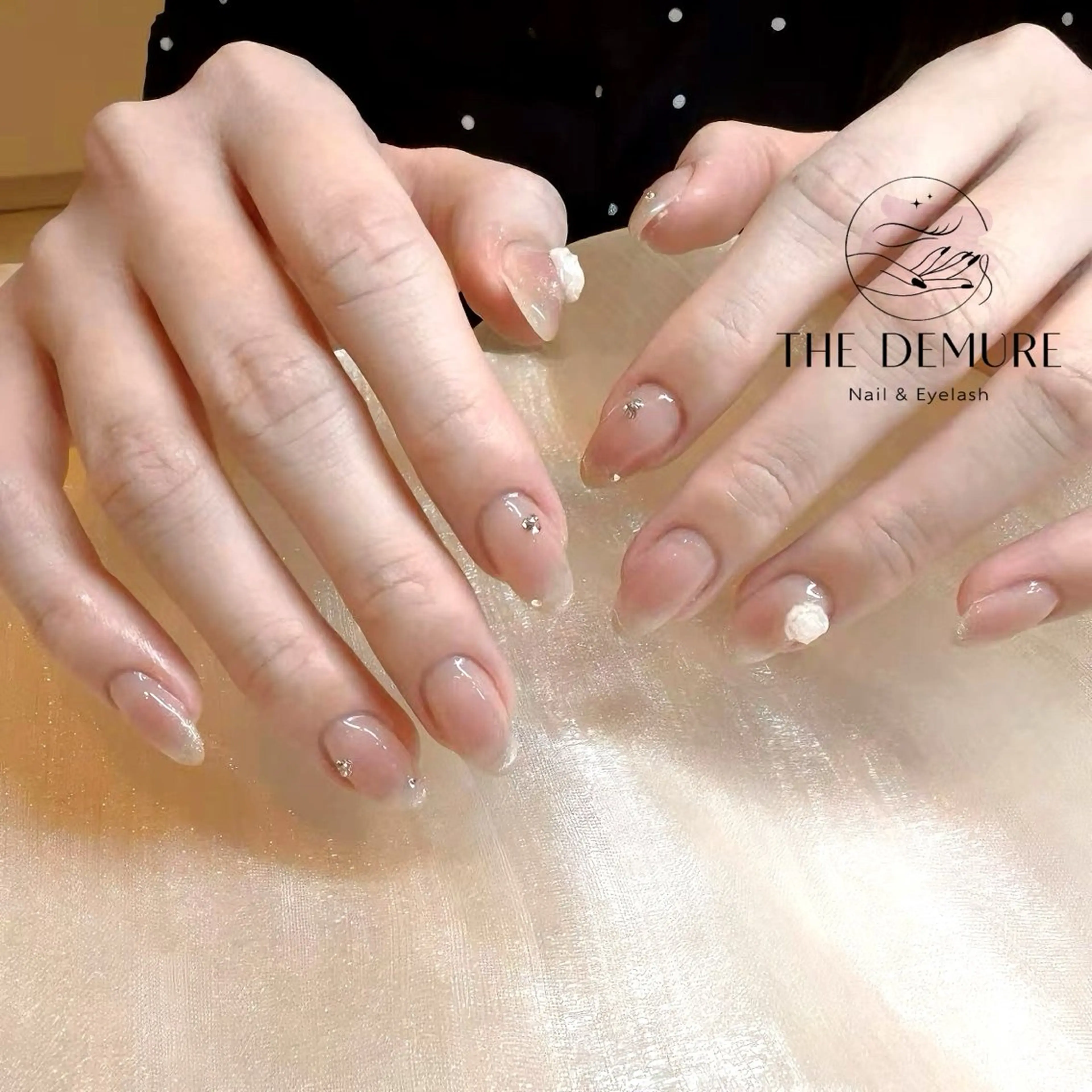 ネイル アートネイル チークネイル フットネイル 韓国ネイル ロングネイル ハンドネイル ハンドケア NailDemure 【銀座店】のネイルデザイン