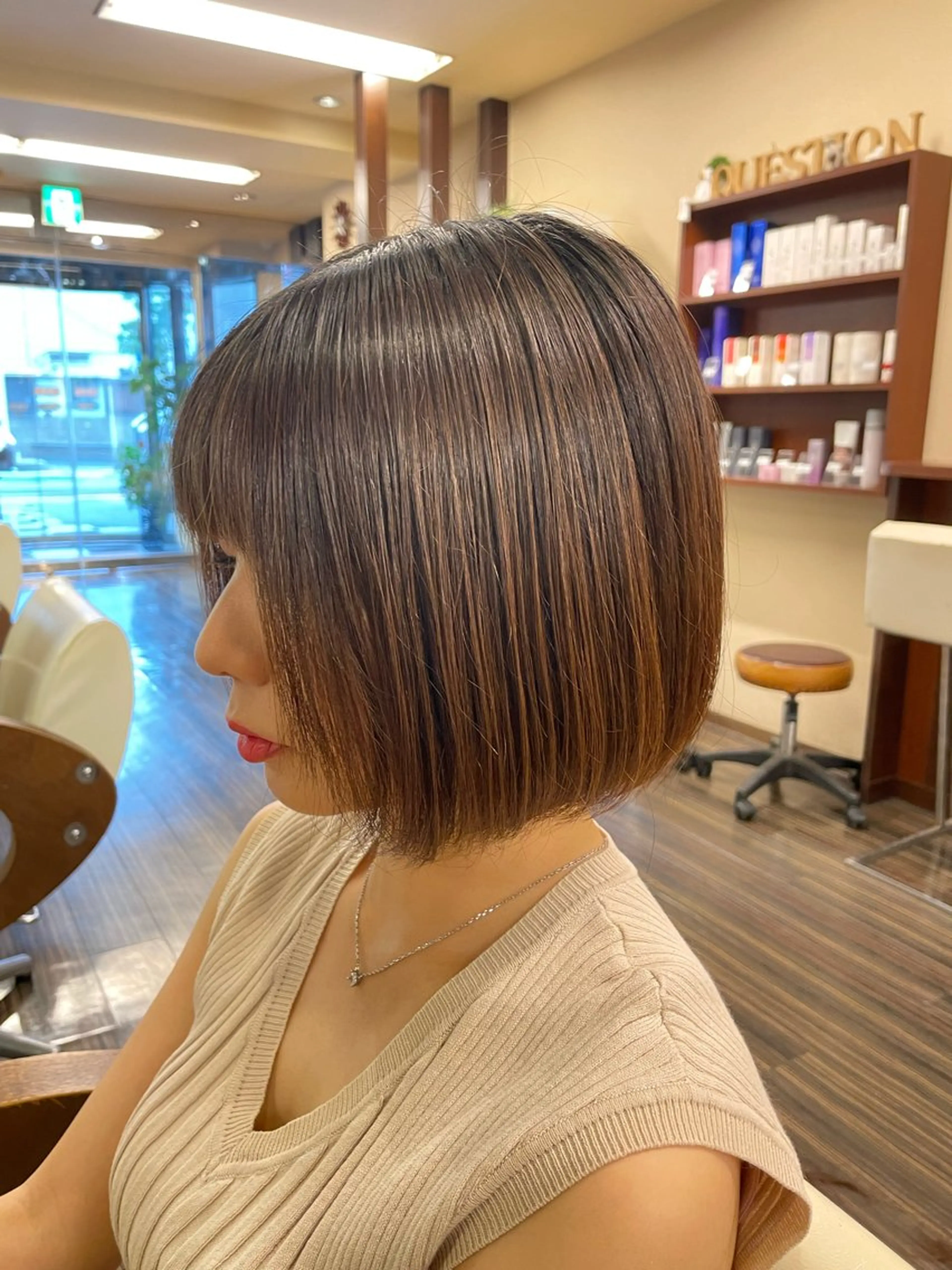 💫前髪縮毛矯正＋トリートメント【ミニモ限定】の写真