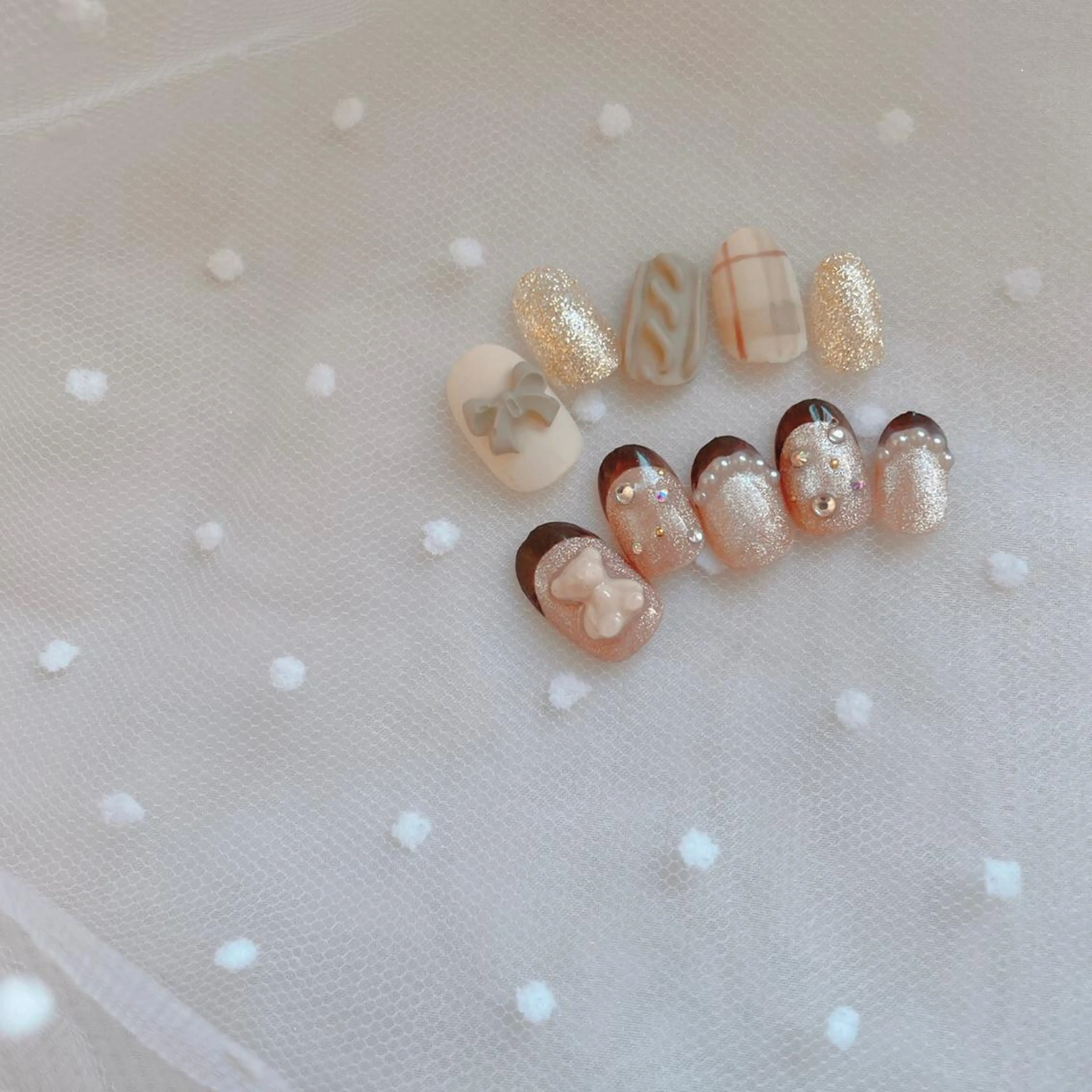 ネイル 韓国ネイル chatran ネイリストのネイルデザイン