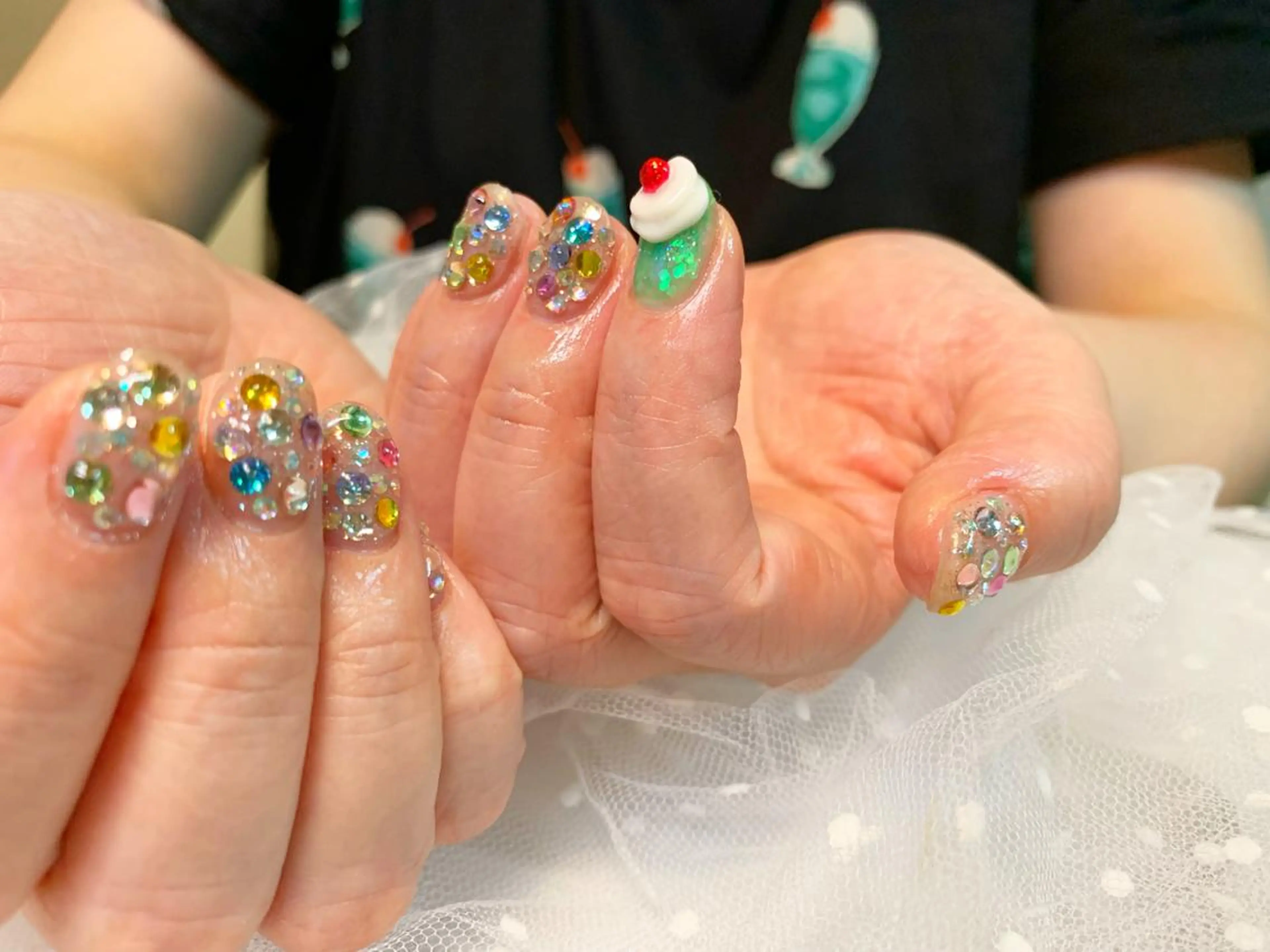 ネイル ハンドネイル フットネイル GéRanium Harukaのネイルデザイン