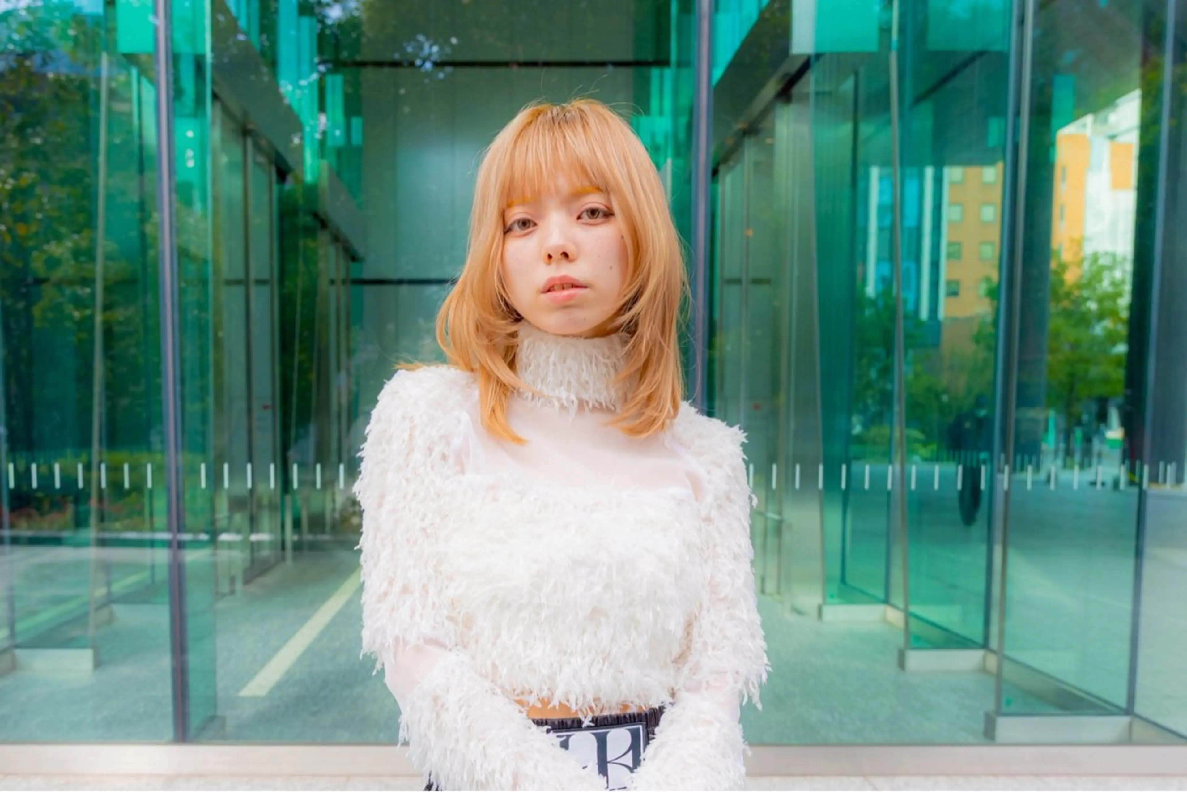 ミディアム カラー 柔らかい艶暖色 特化🫧姫汝のヘアスタイル