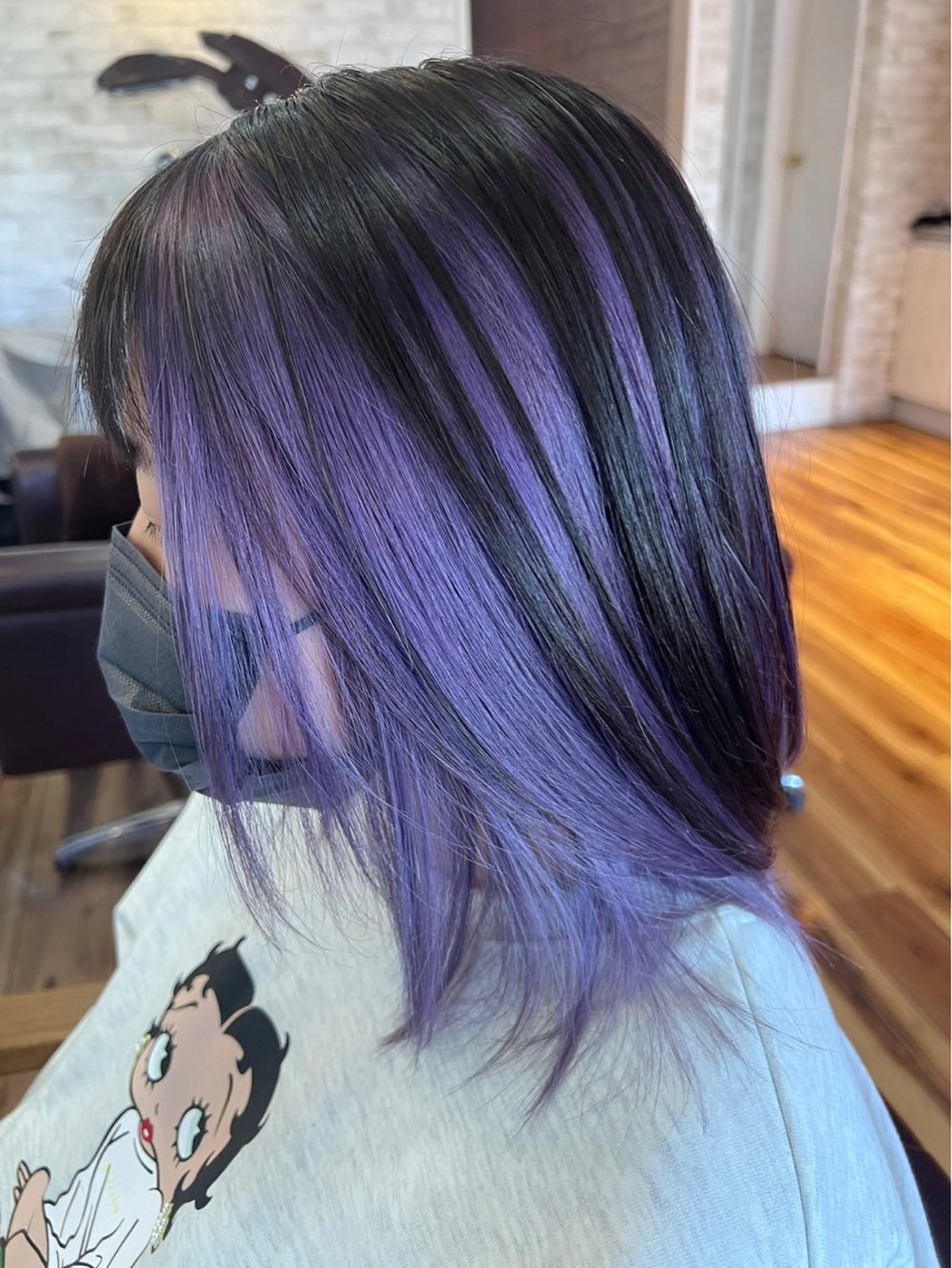 🌸💕期間限定価格💕🌸似合わせカラー＋髪質改善🎀ワンカラー➕髪質改善トリートメント🎀の写真