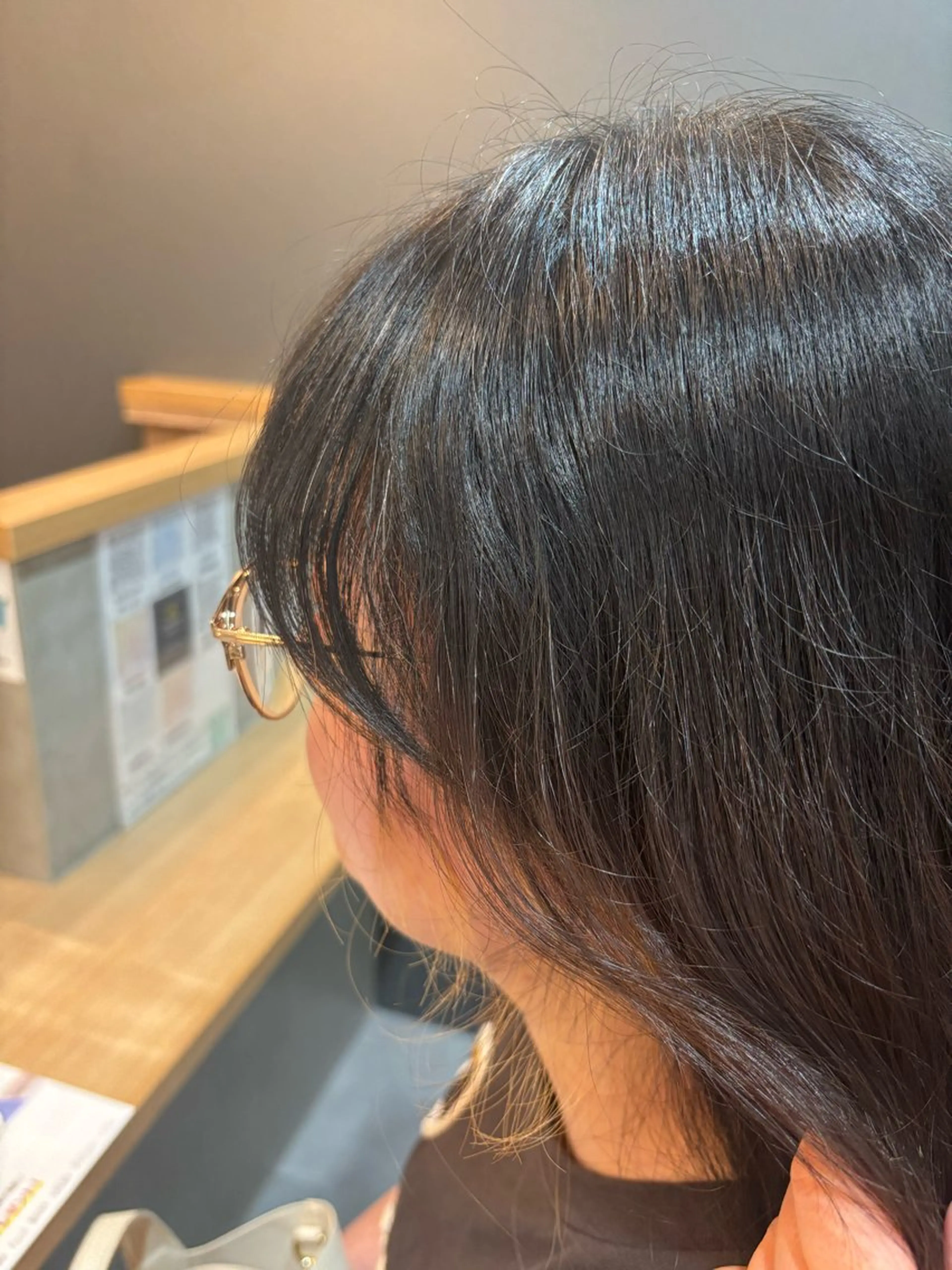 ロング カット ルプラボウ あいか 韓国ヘア/艶髪のヘアスタイル