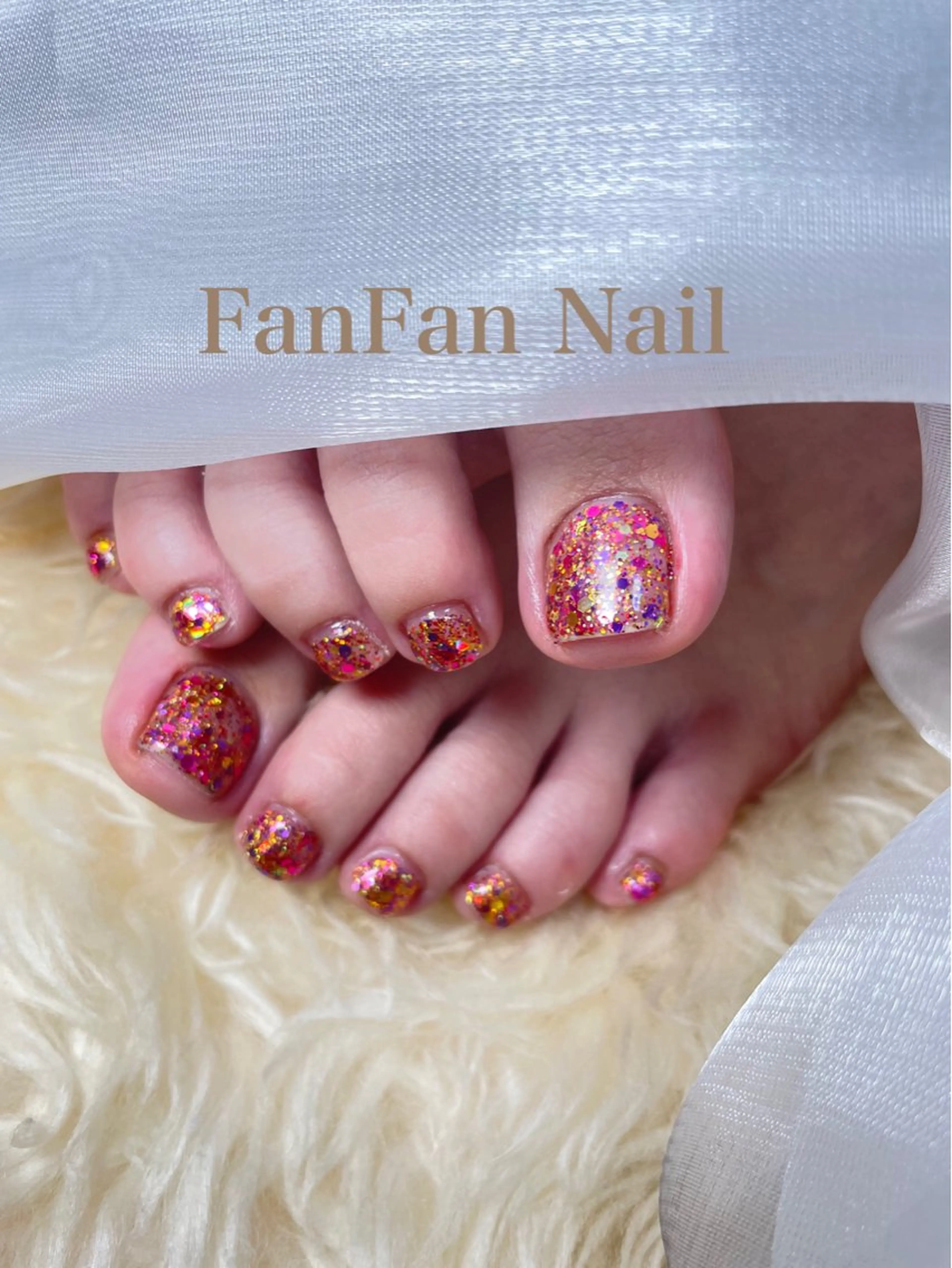 ネイル FanFan 長さ出し専門のネイルデザイン