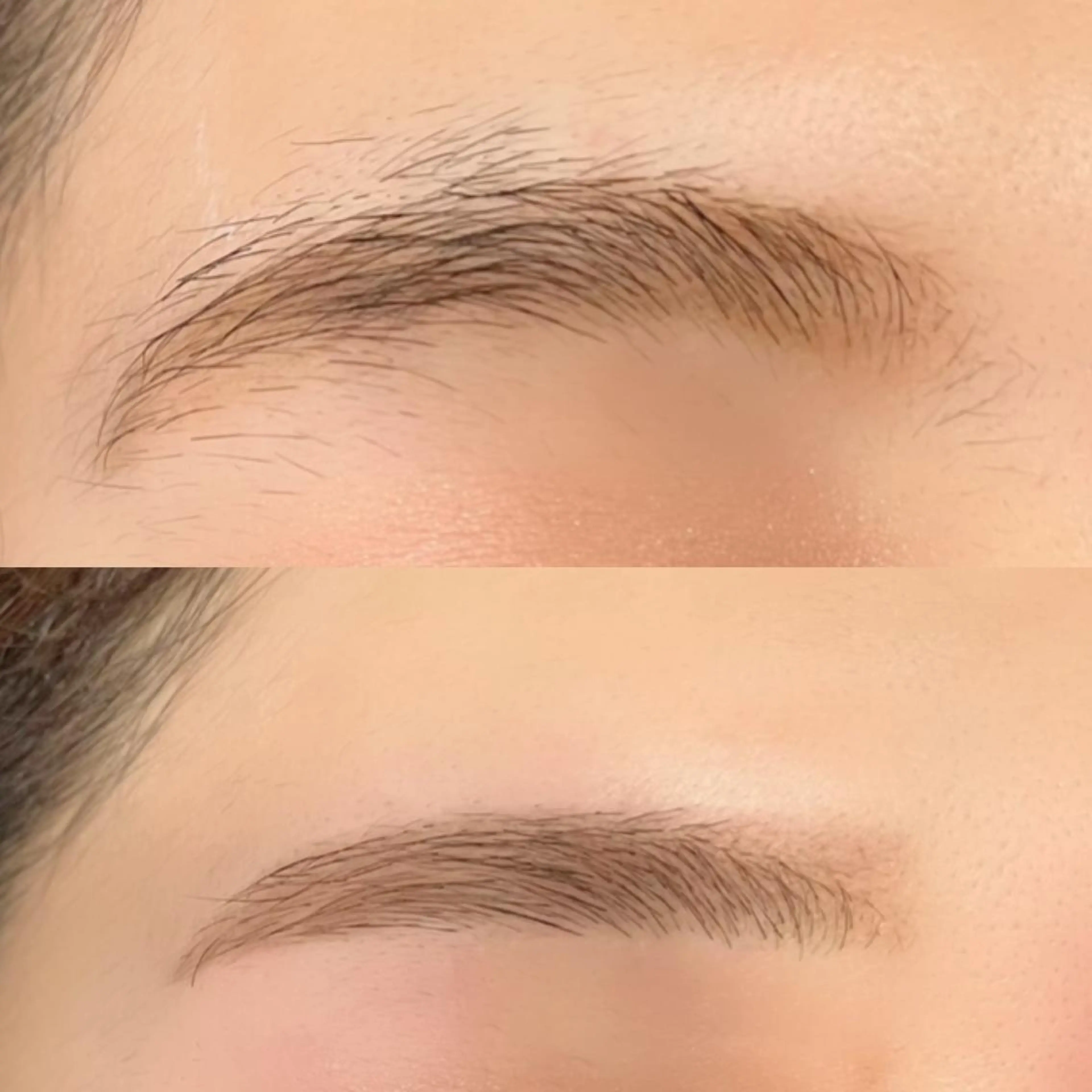 眉毛矯正× 眉毛ワックスの写真