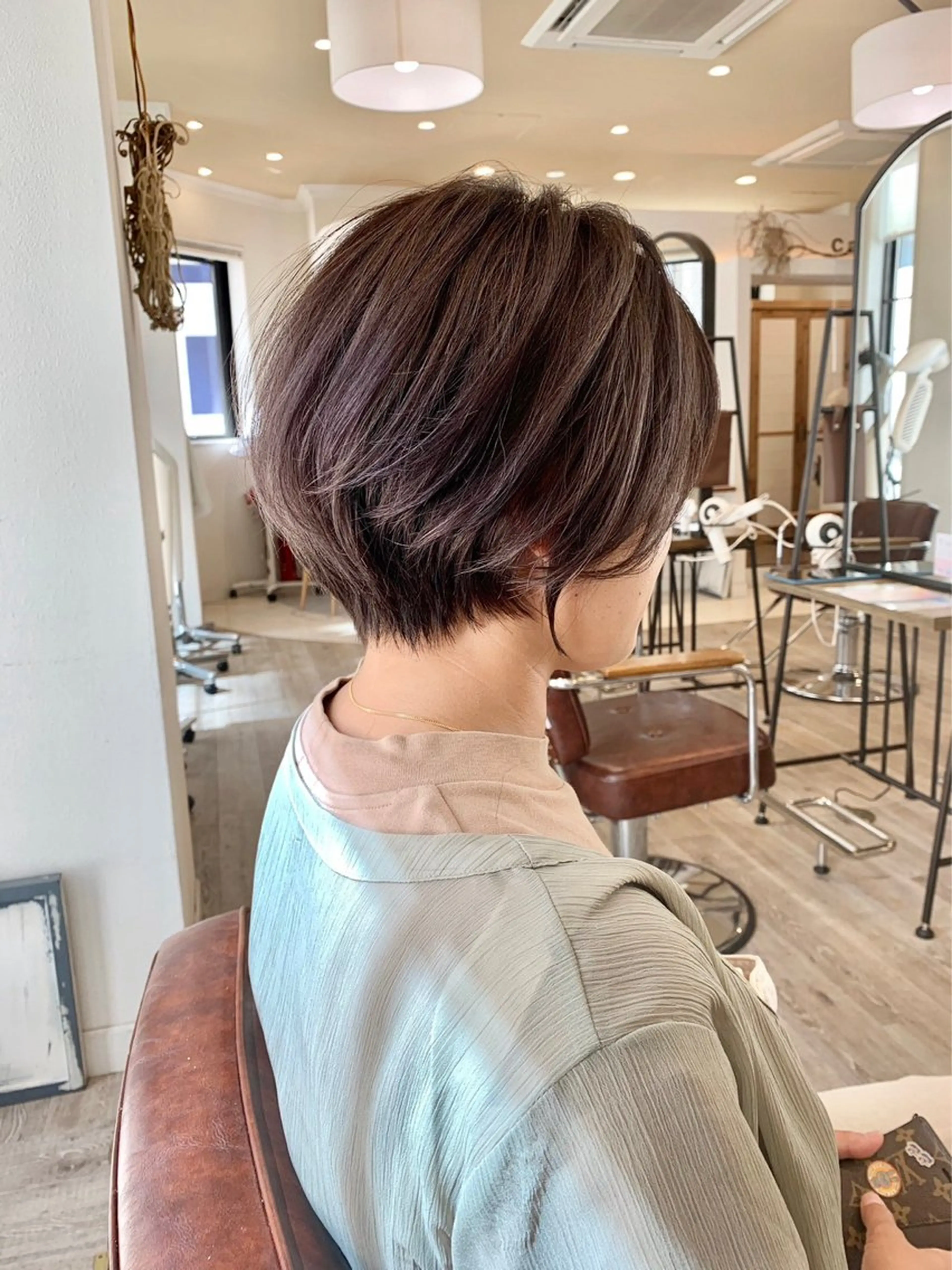 ショート ショートボブ ボブ ショートヘア 🌟ショート/シ ョートボブ/岡田🌟のヘアスタイル