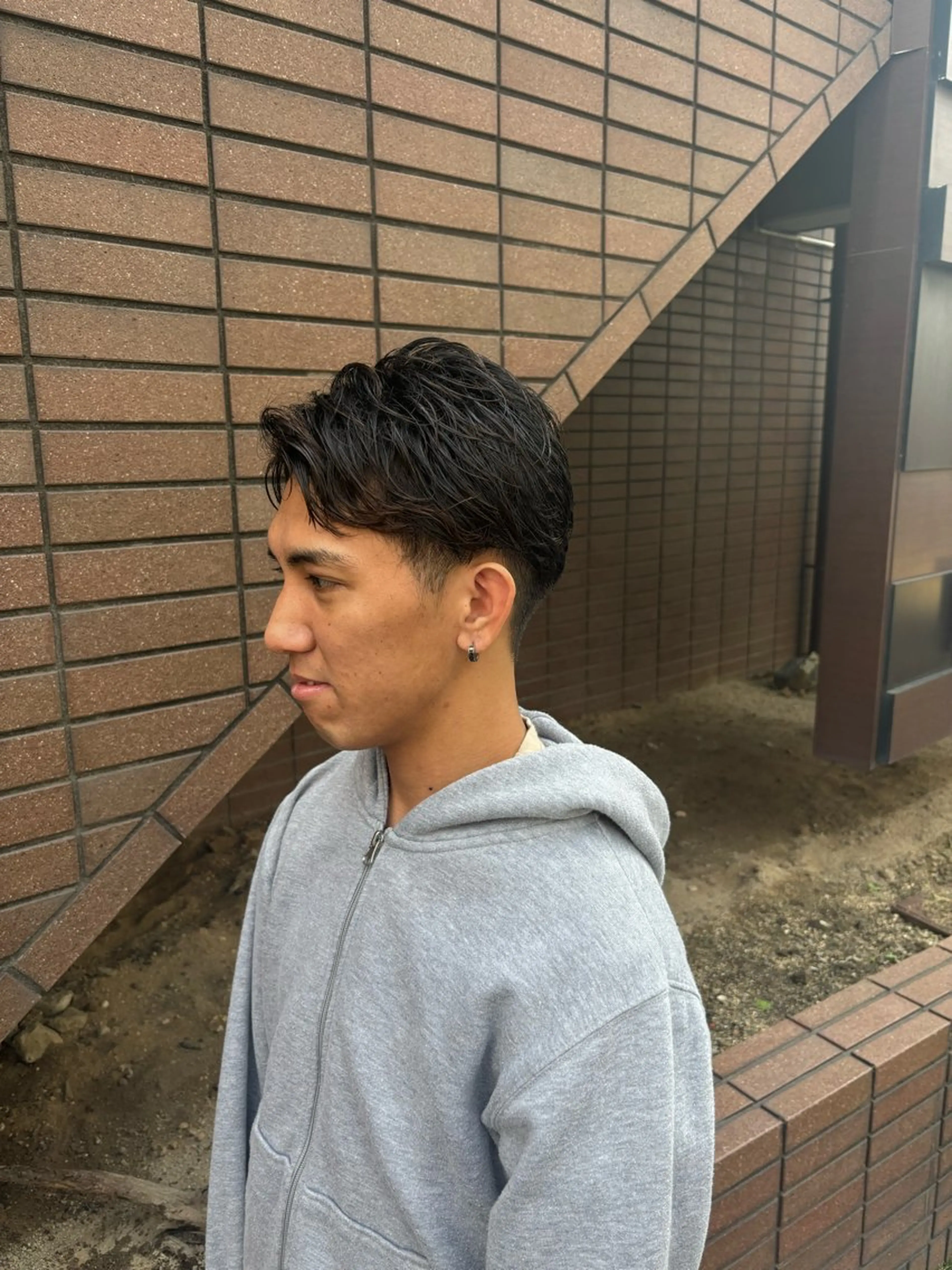 ショート ツイストパーマ🔥 松田一成💥のヘアスタイル