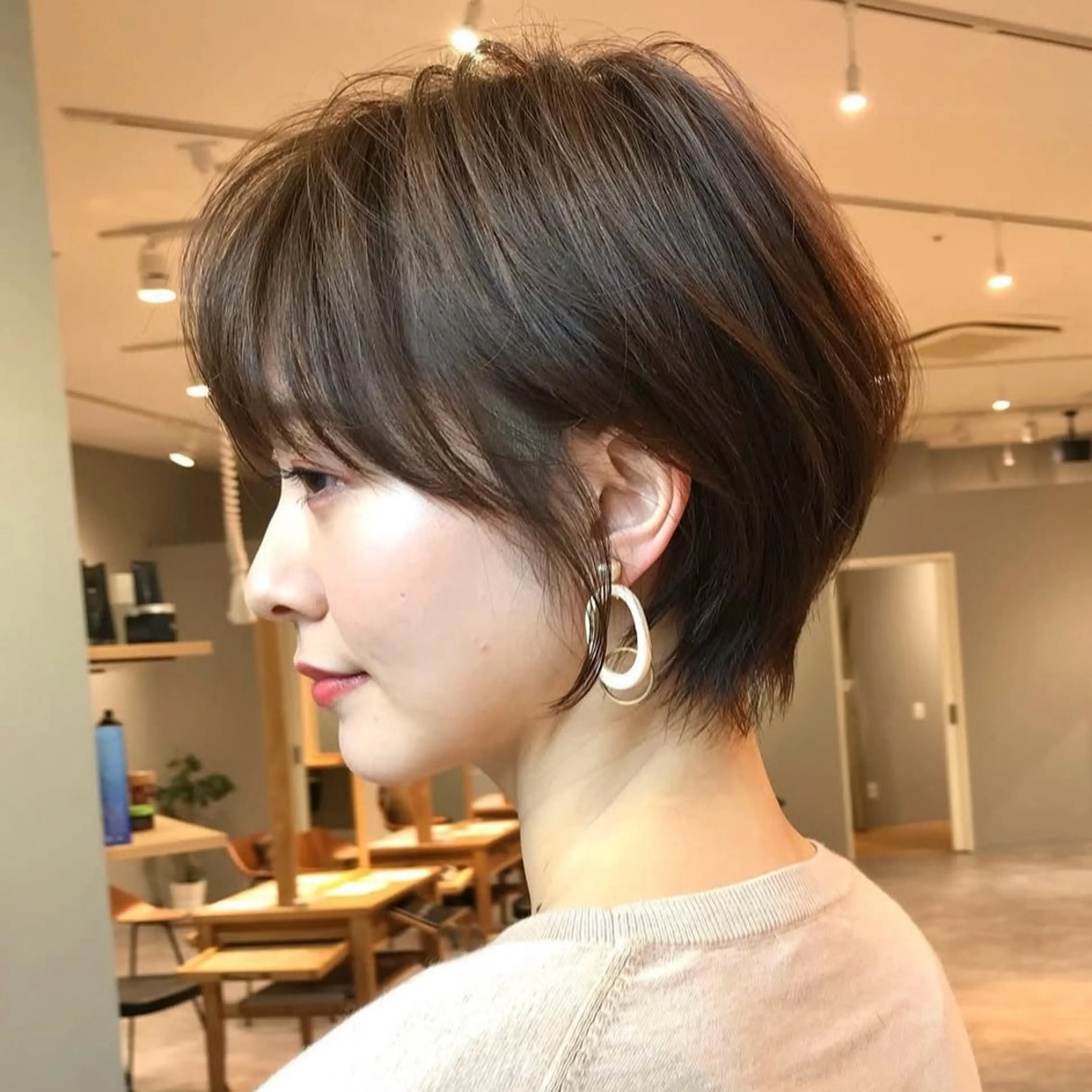 ショート 無料ショートモデル 募集中/ユッティーのヘアスタイル