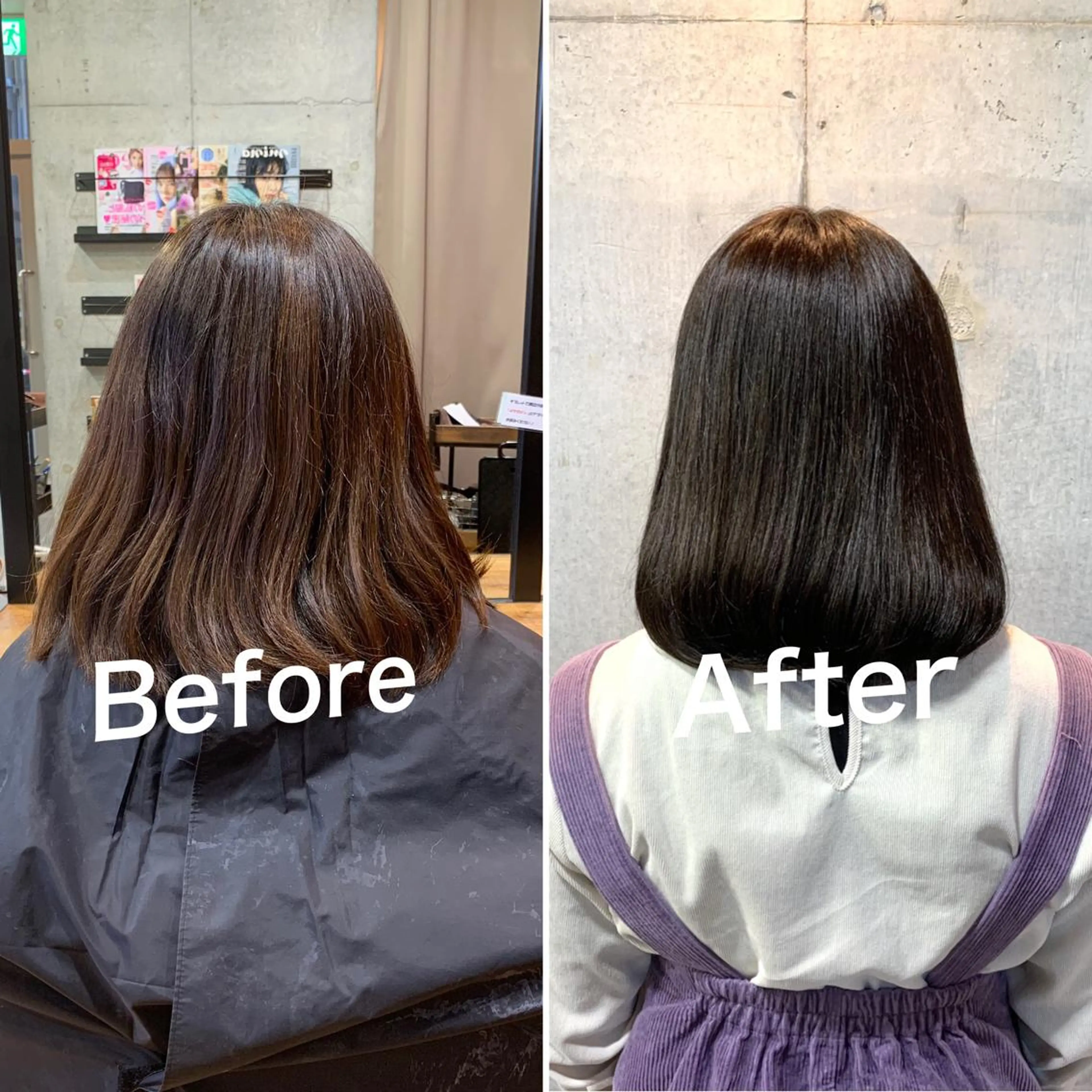 カラー カット トリートメント 佐瀬竜矢PRIMAL /portのヘアスタイル