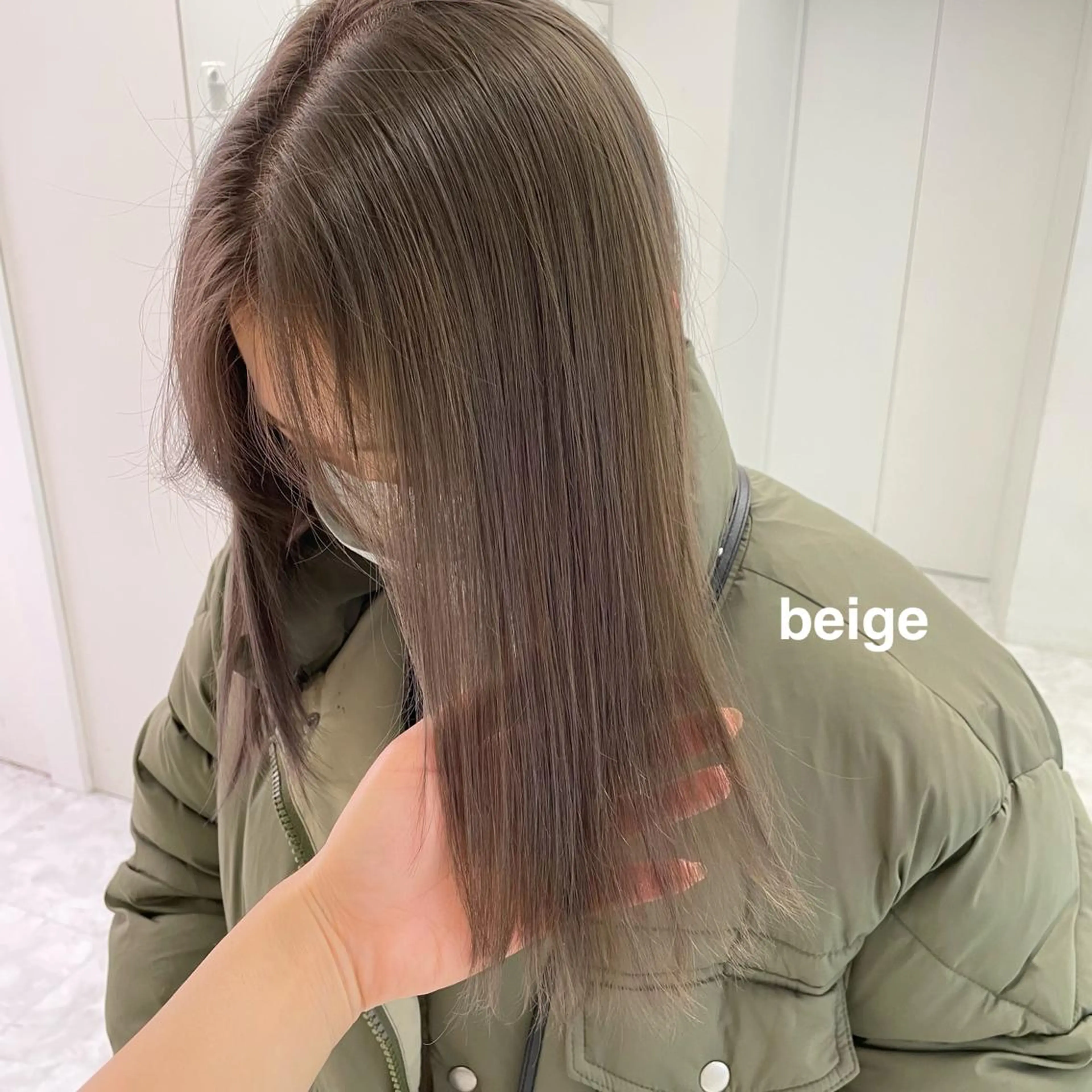 ミディアム カラー ヘアカラー 💗🤍透明感カラー 🤍💗kanonのヘアスタイル