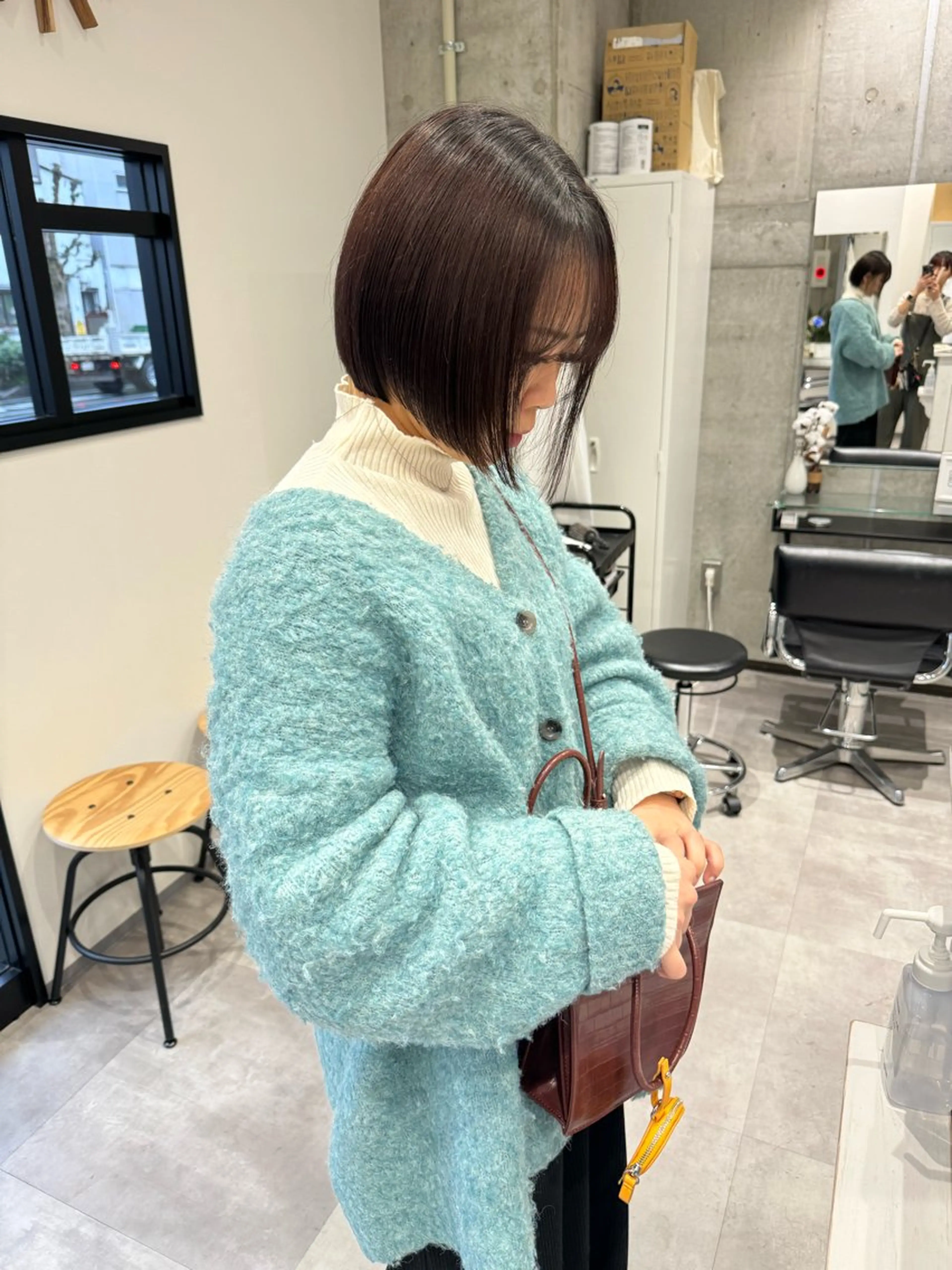 ショート Leyシェアサロン所属・中井亜未/ 姫路ボブのヘアスタイル