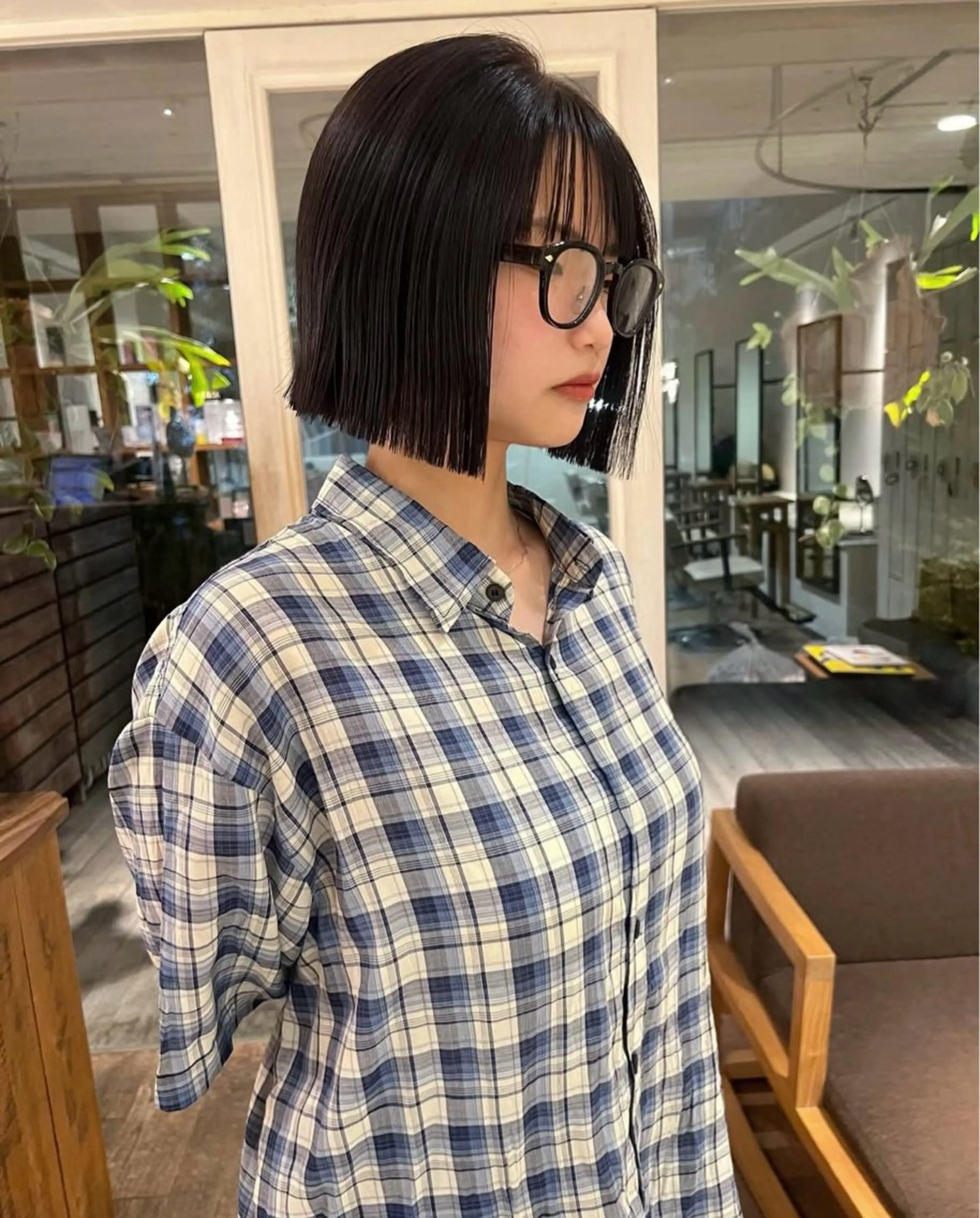 ミディアム 天王寺美容室/暖色 カラー/chikaのヘアスタイル