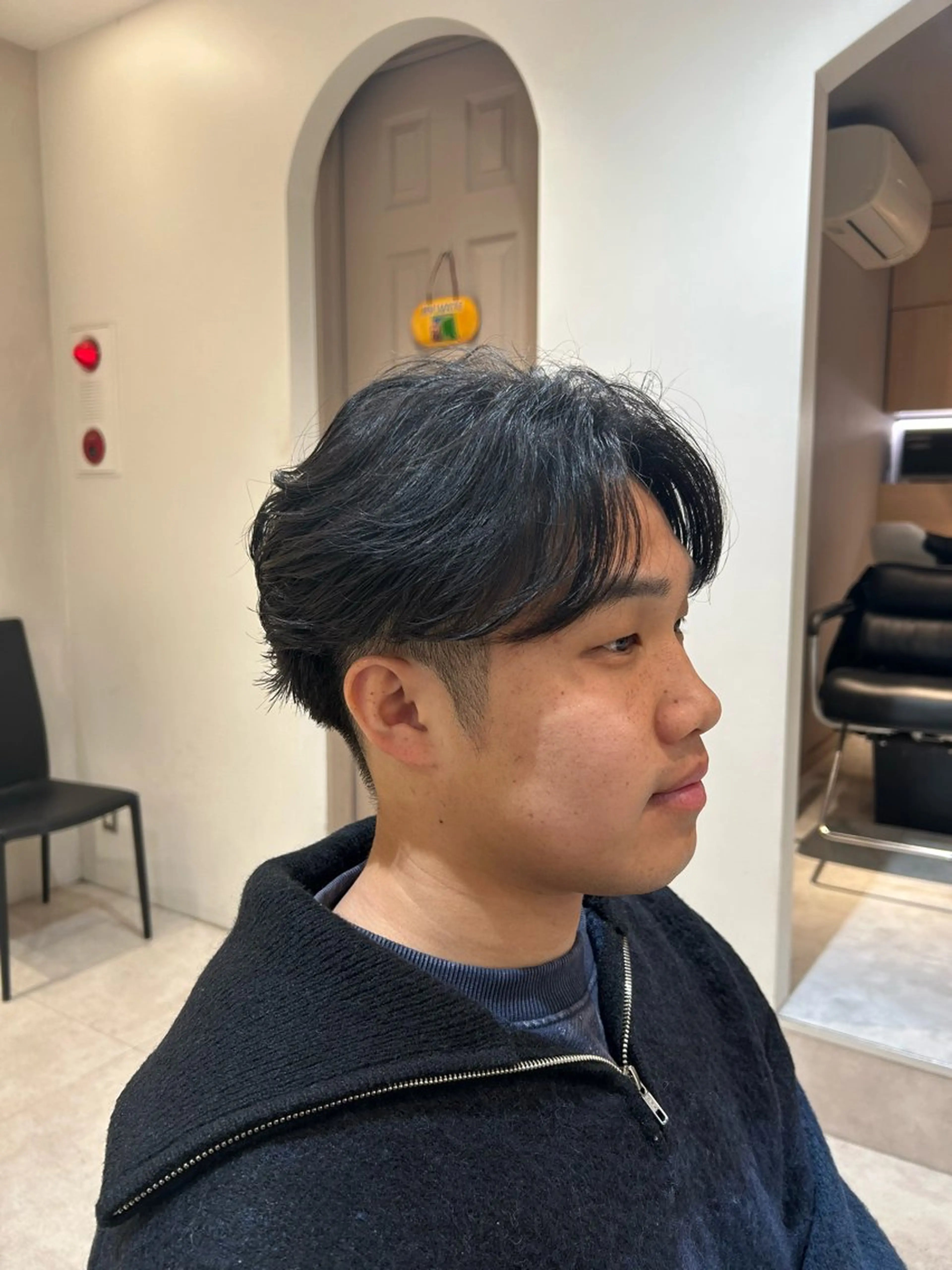 パーマ メンズ カット パーマ トリートメント ヘアセット いぶき/透明感カラー 🎨メンズパーマ🔥のヘアスタイル