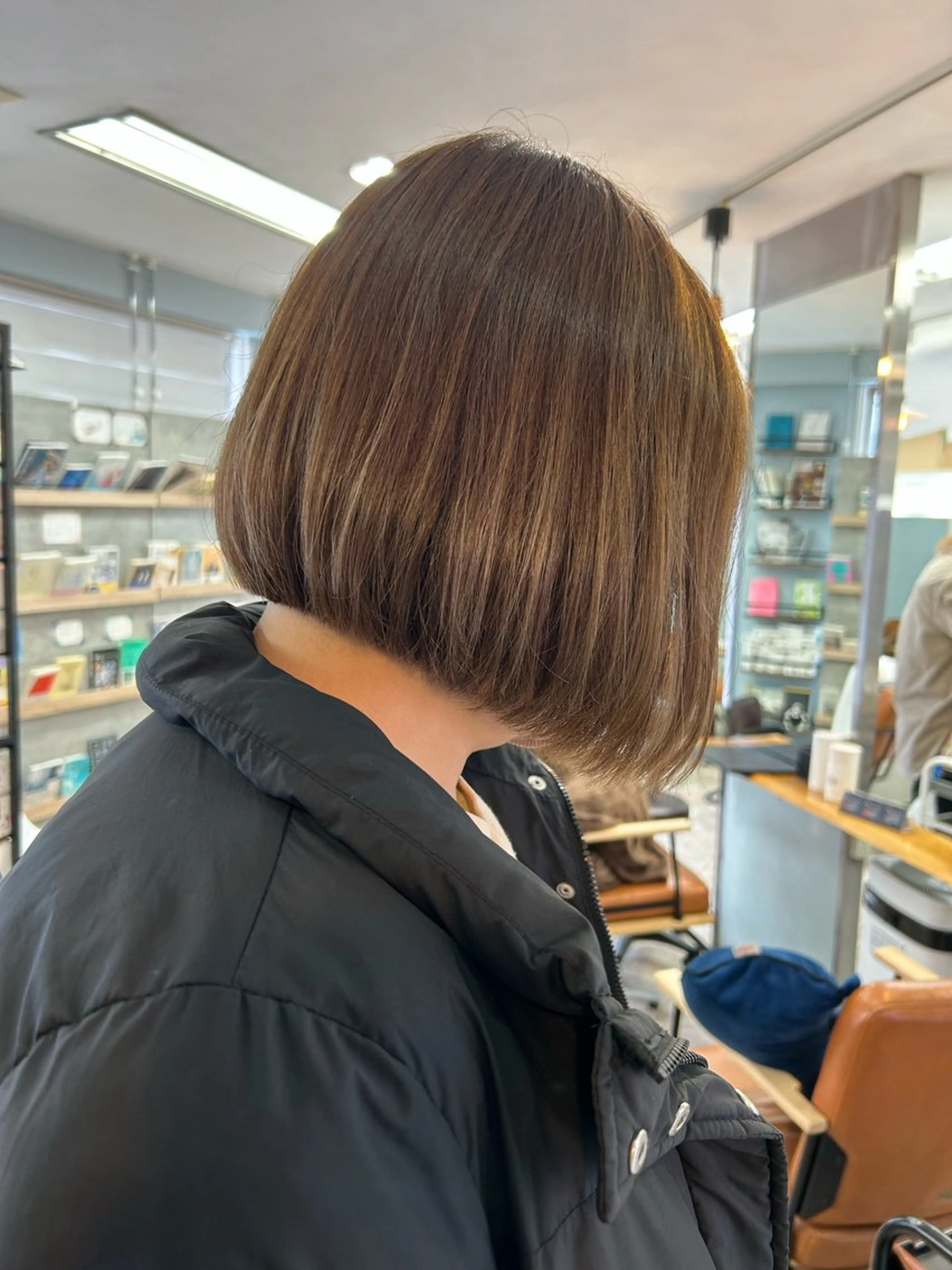 ショート ボブ 一條 乃亜のヘアスタイル