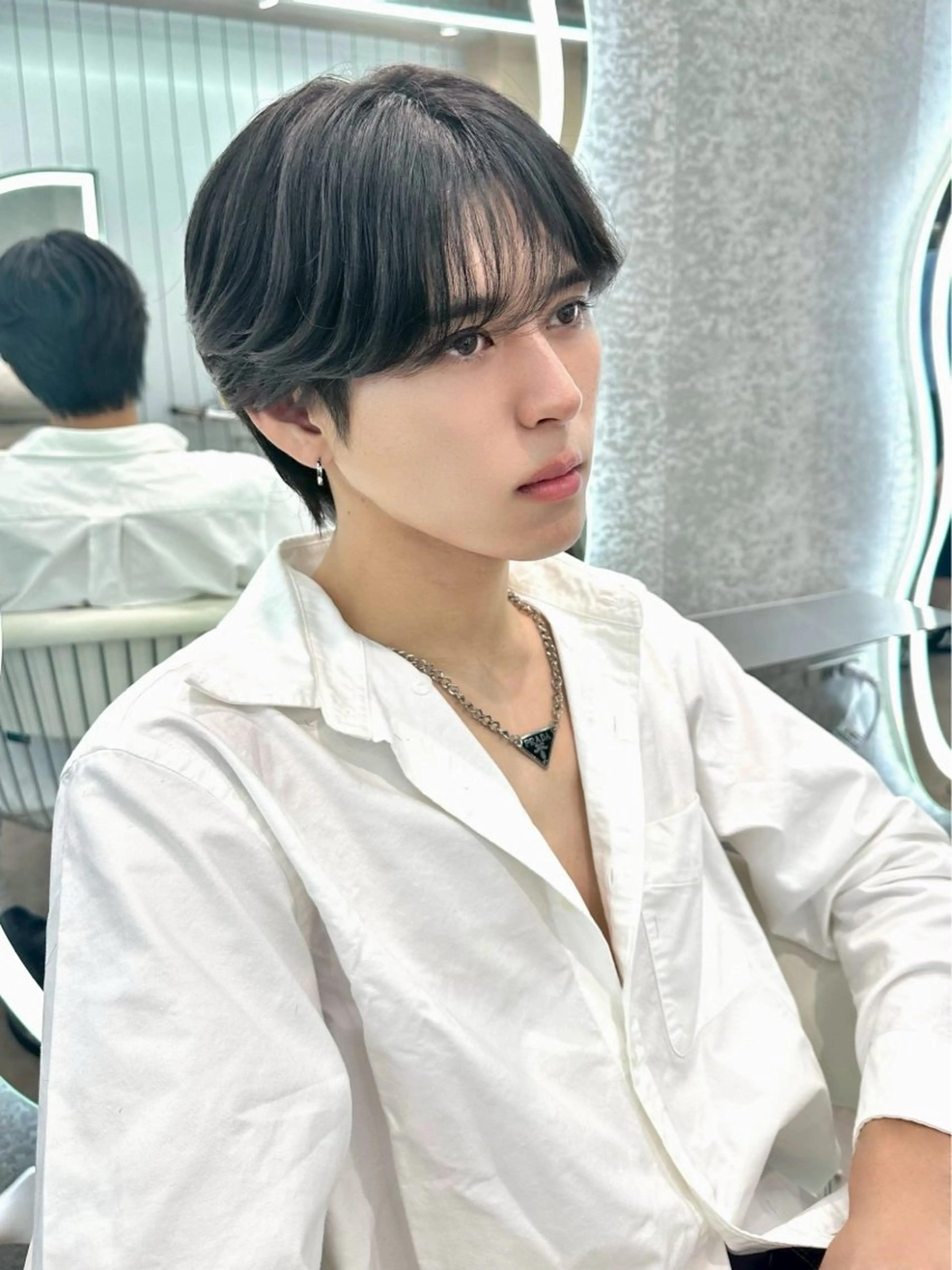 メンズカット＋パーマ＋1stepトリートメントの写真