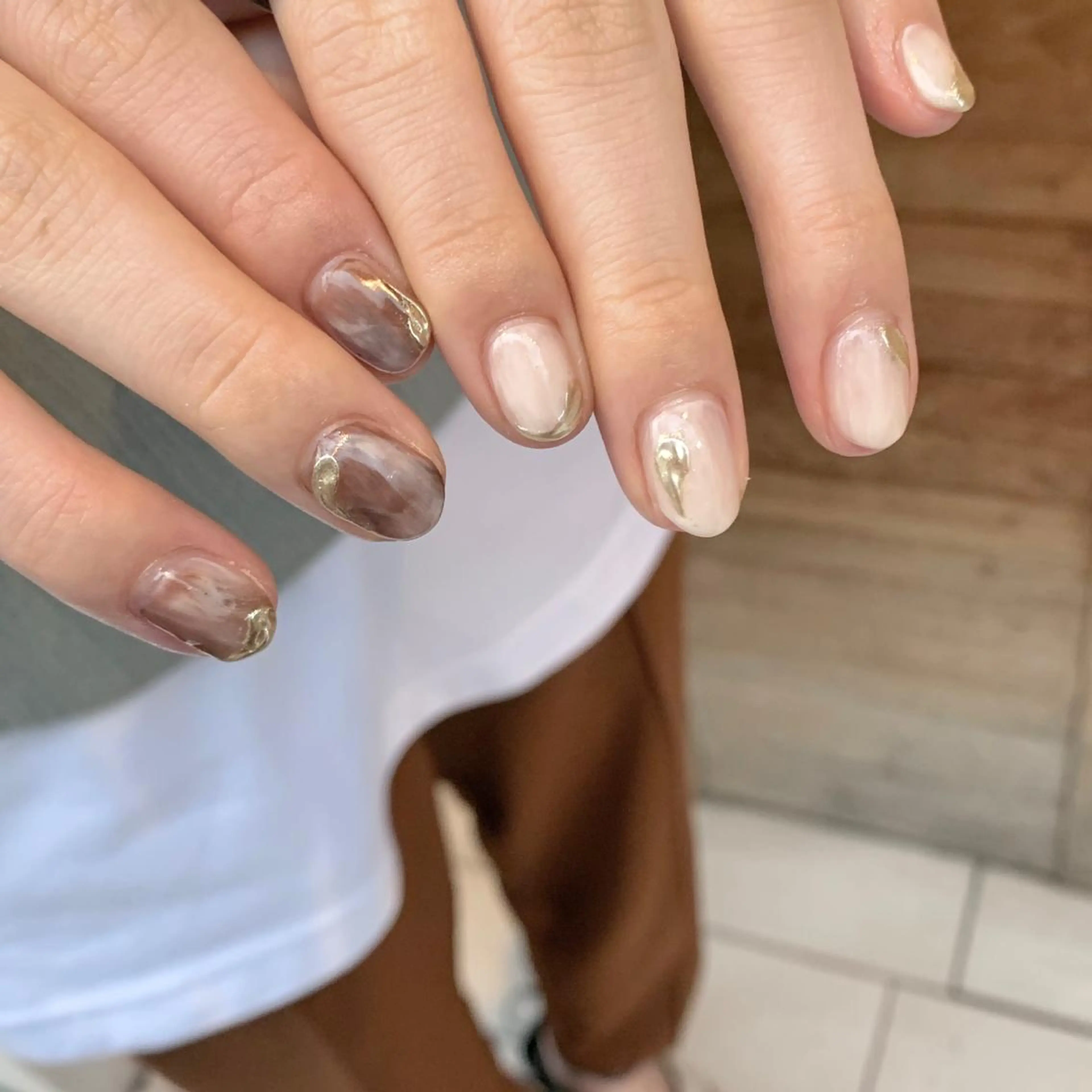 ネイル 持ち込み 鈴木 まゆのネイルデザイン