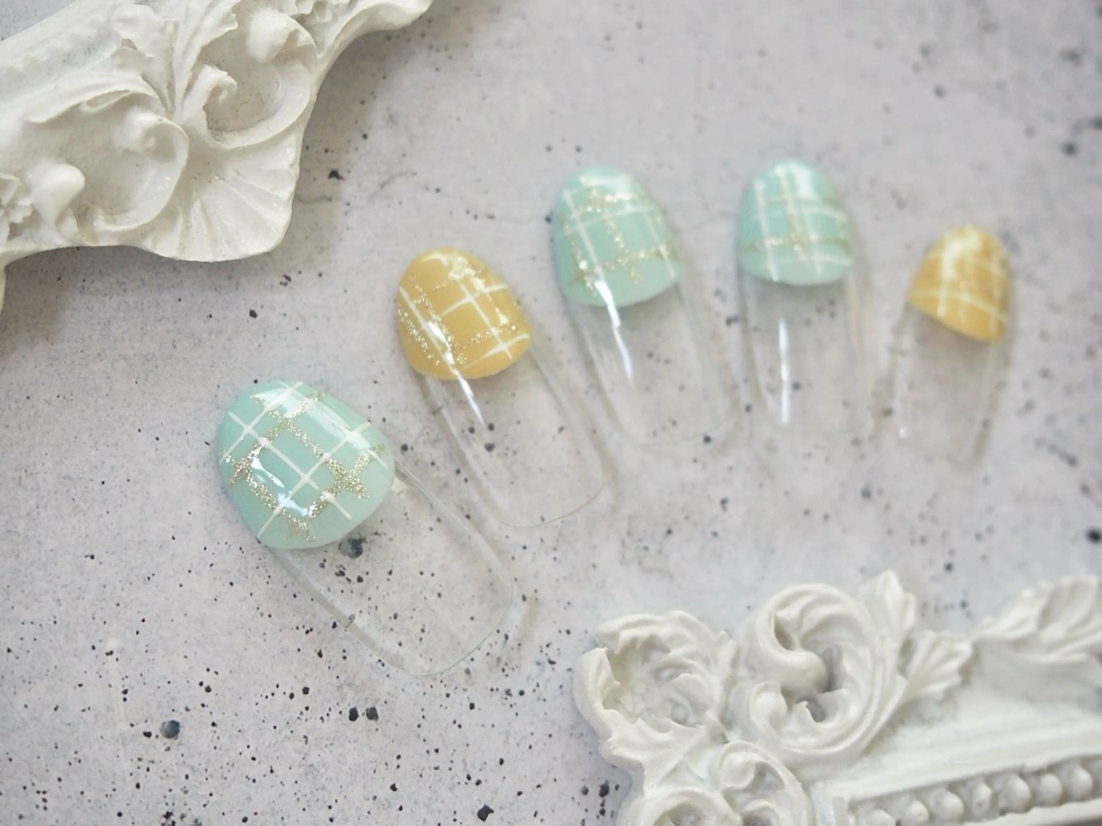 ネイル シンプルネイル nail salon treat あいのネイルデザイン