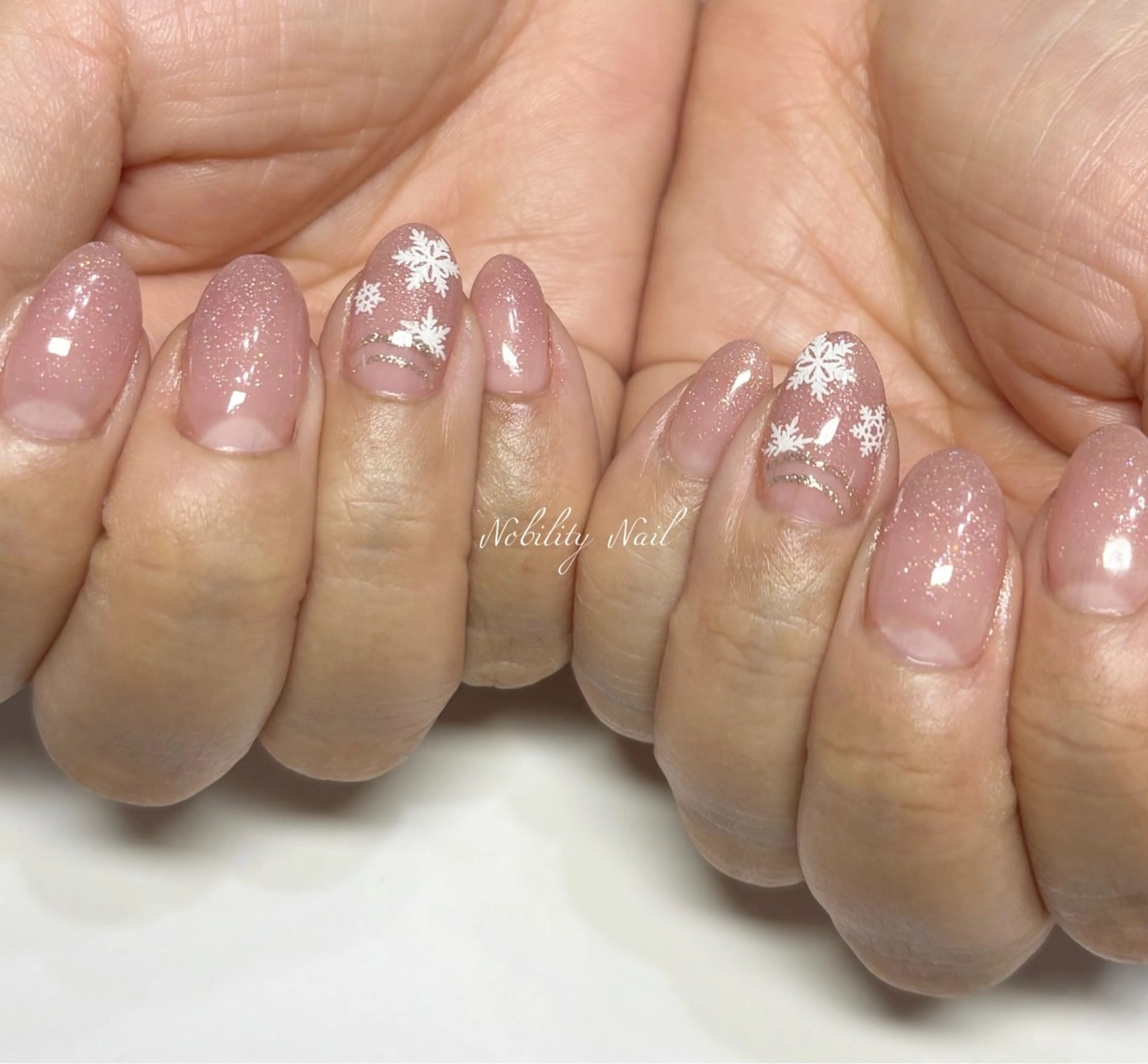 ネイル アートネイル シンプルネイル ネイルサロンNobilityNail所属・風口 麻由子のネイルデザイン