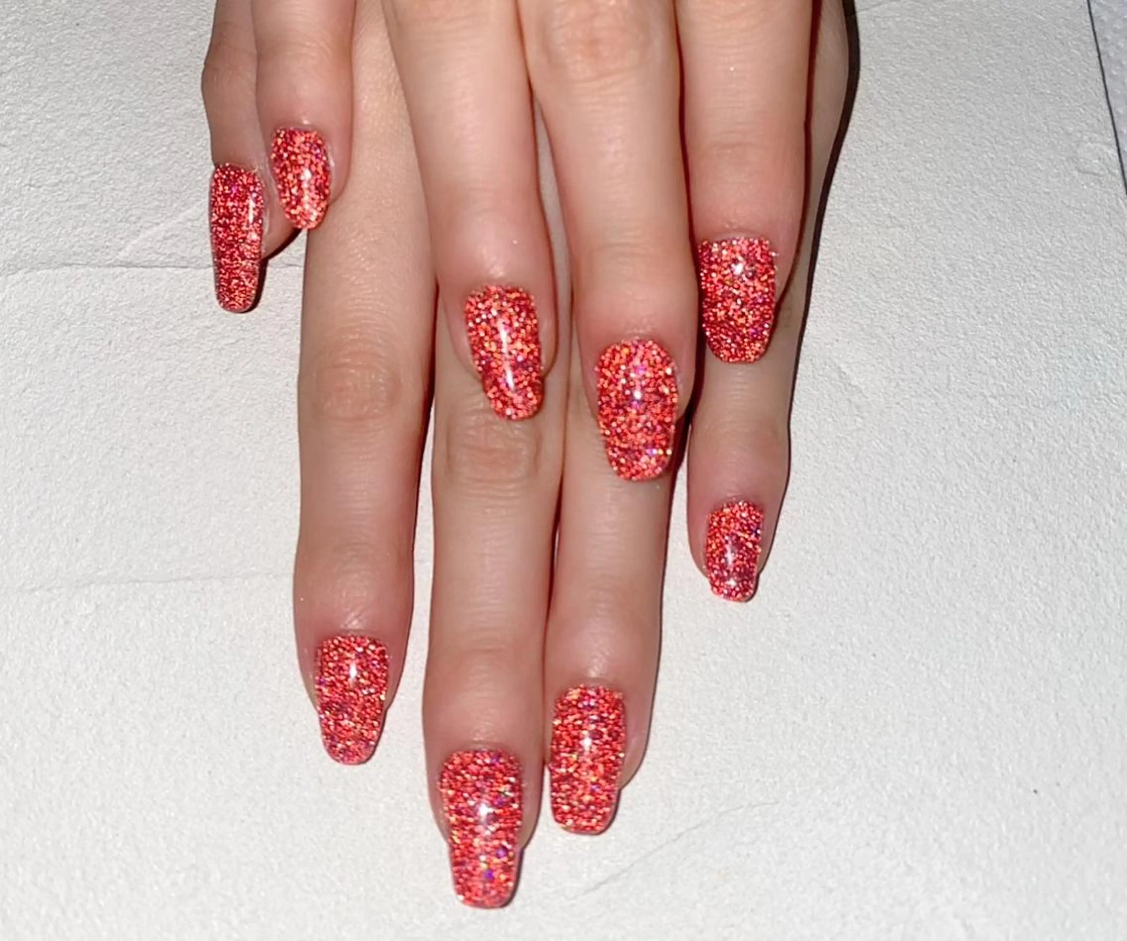 ミディアム ネイル フラッシュネイル FERNA フェルナのネイルデザイン