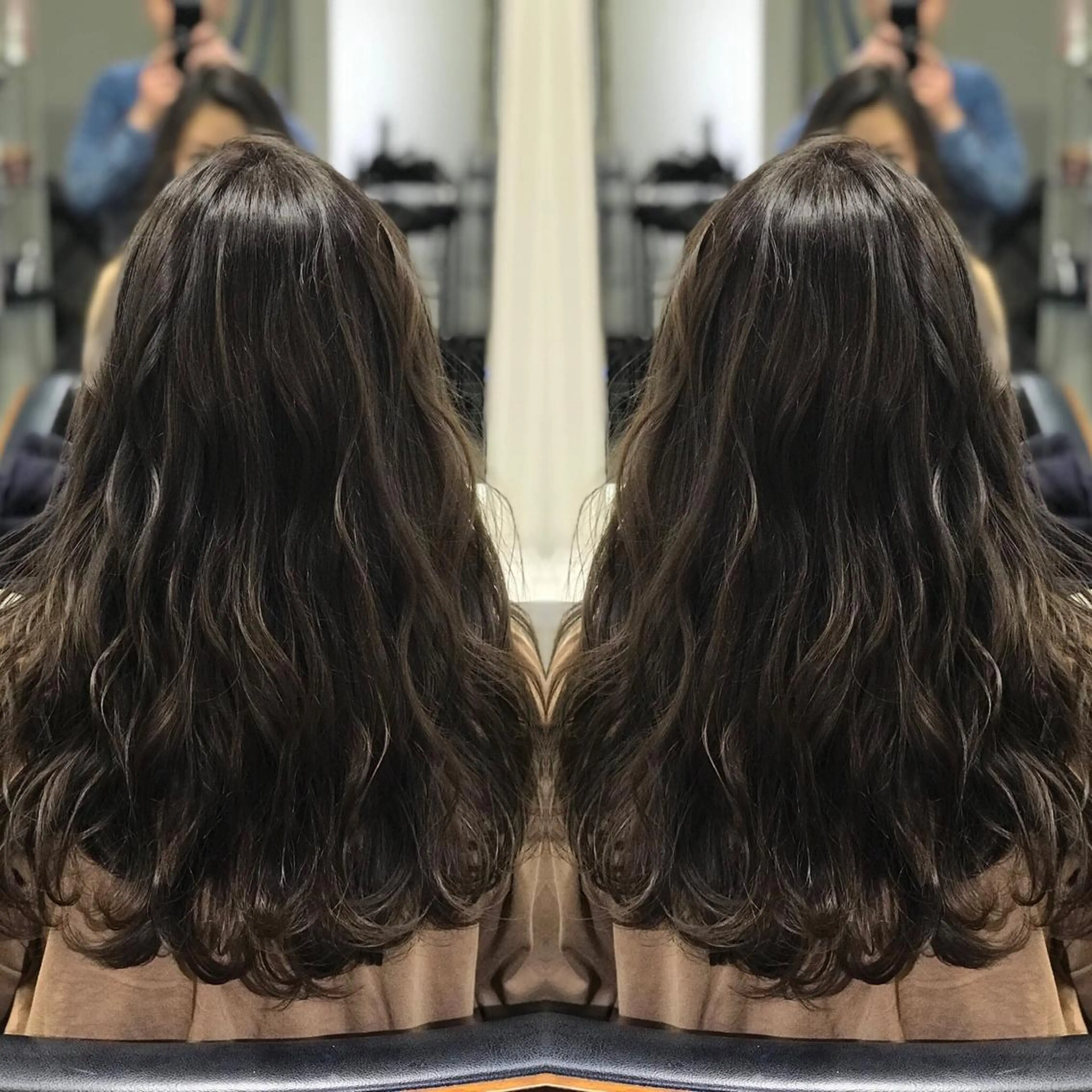 ロング カラー 山内 聡史のヘアスタイル