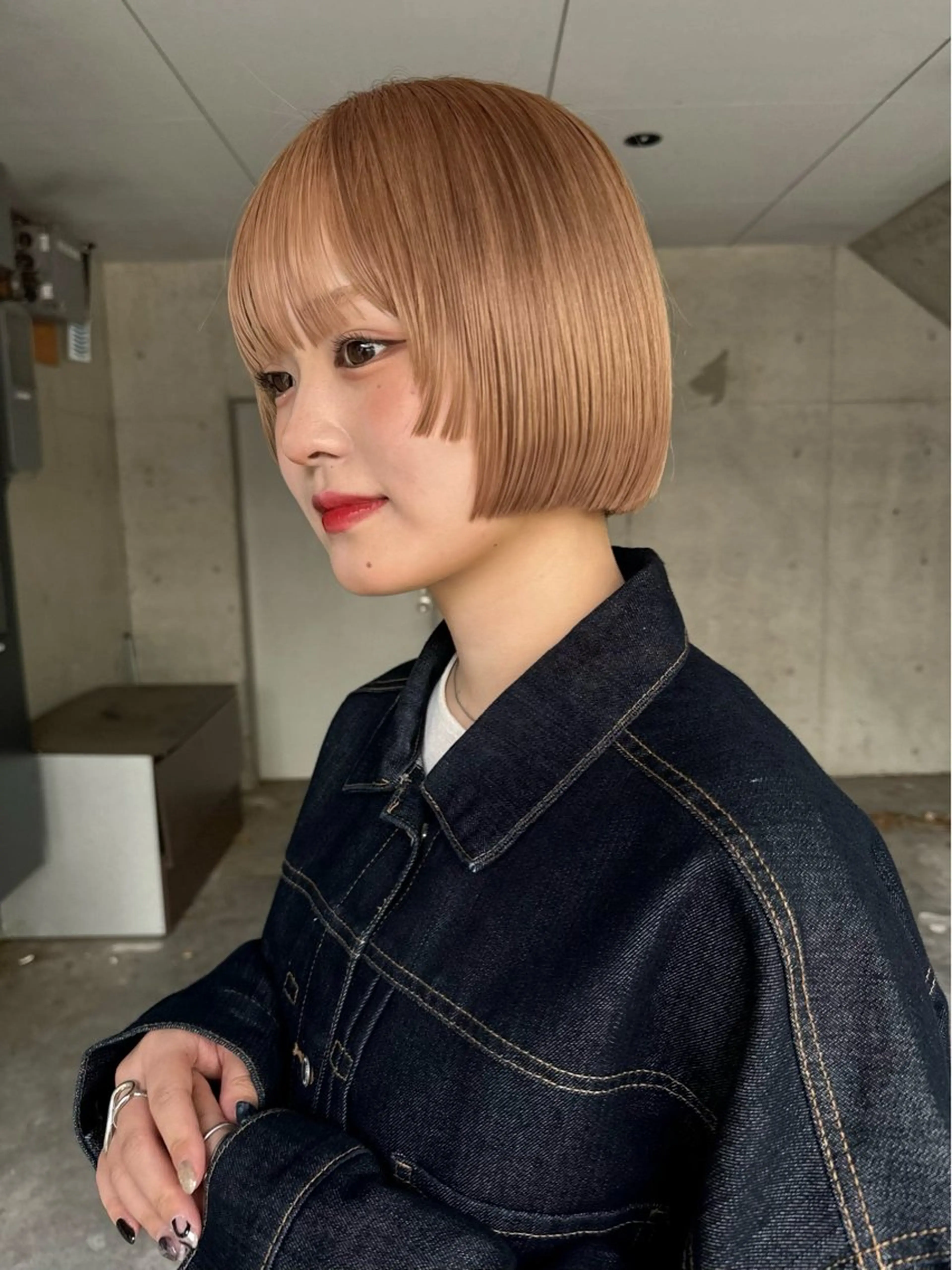 ショート カラー カット ヘアカラー トリートメント 松本優香/ボブ/ダ ブルカラー/髪質改善のヘアスタイル