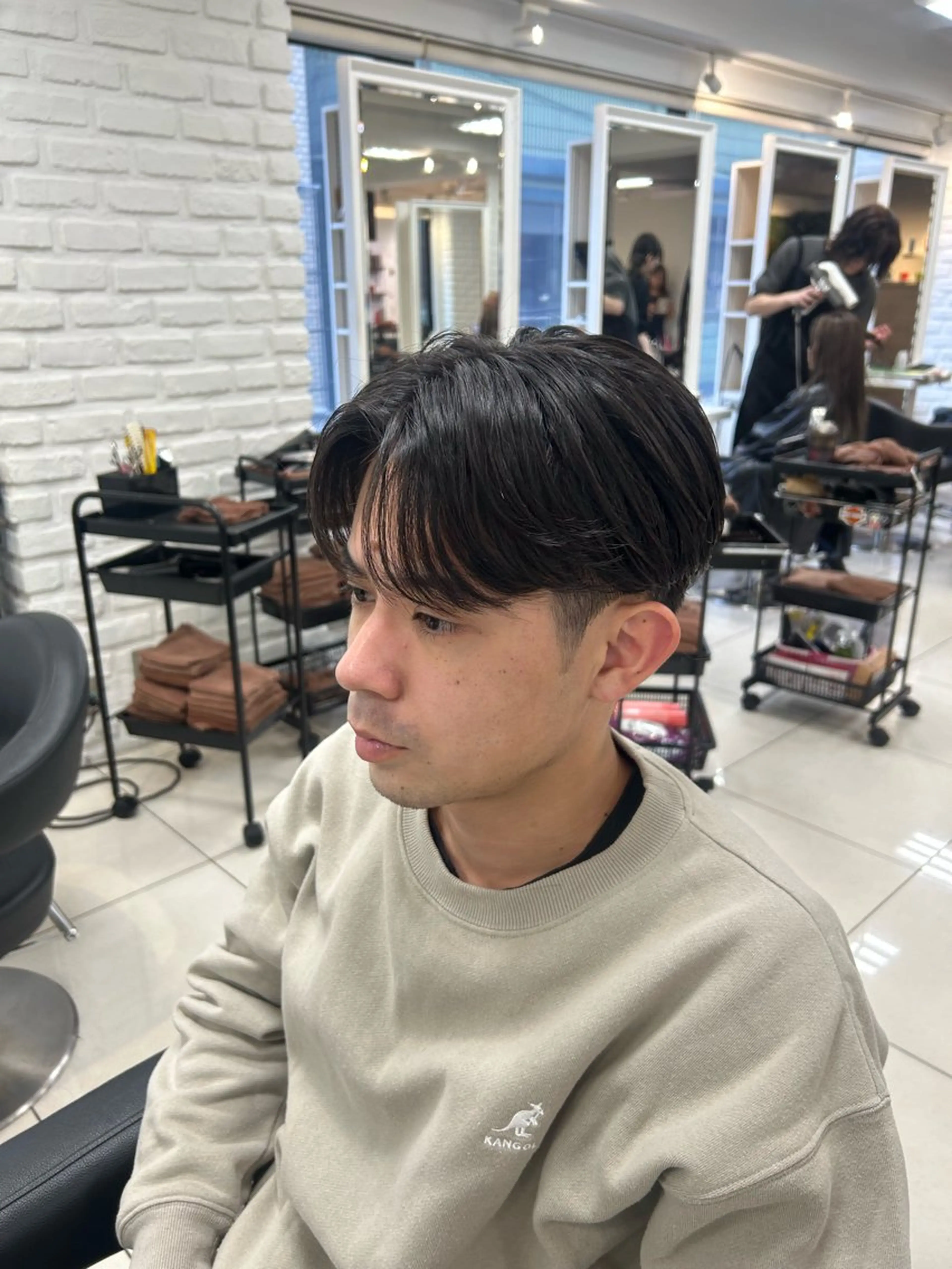 ショート 【縮毛矯正/レディー スカット】美涼🎀のヘアスタイル