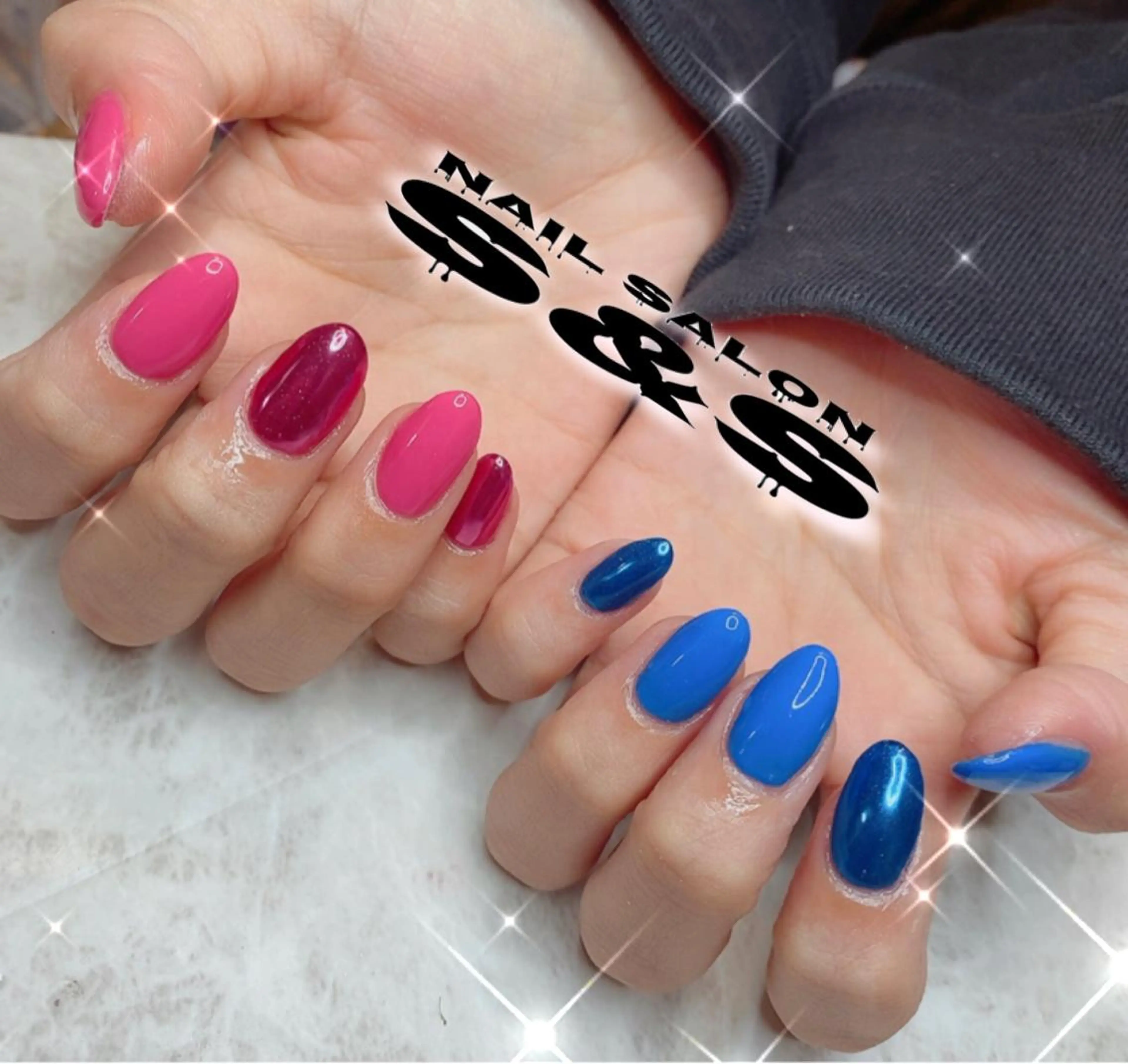 ネイル 長さ出し メンズネイル 持ち込み スカルプネイル S&S 村田小百合のネイルデザイン