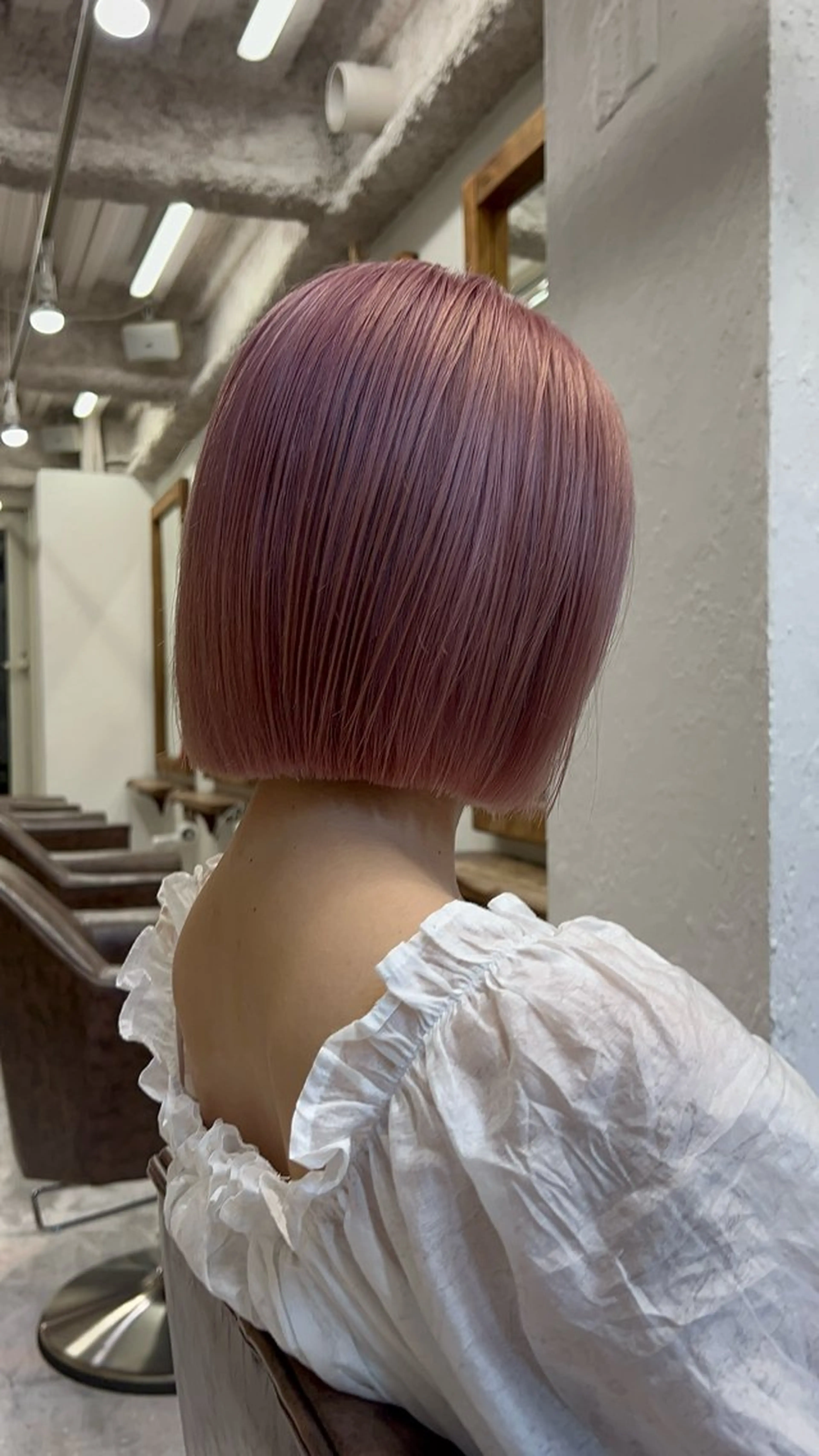 ミディアム カラー ハイトーンカラー カット ヘアカラー Joh/メンズカット /レイヤー/ブリーチのヘアスタイル