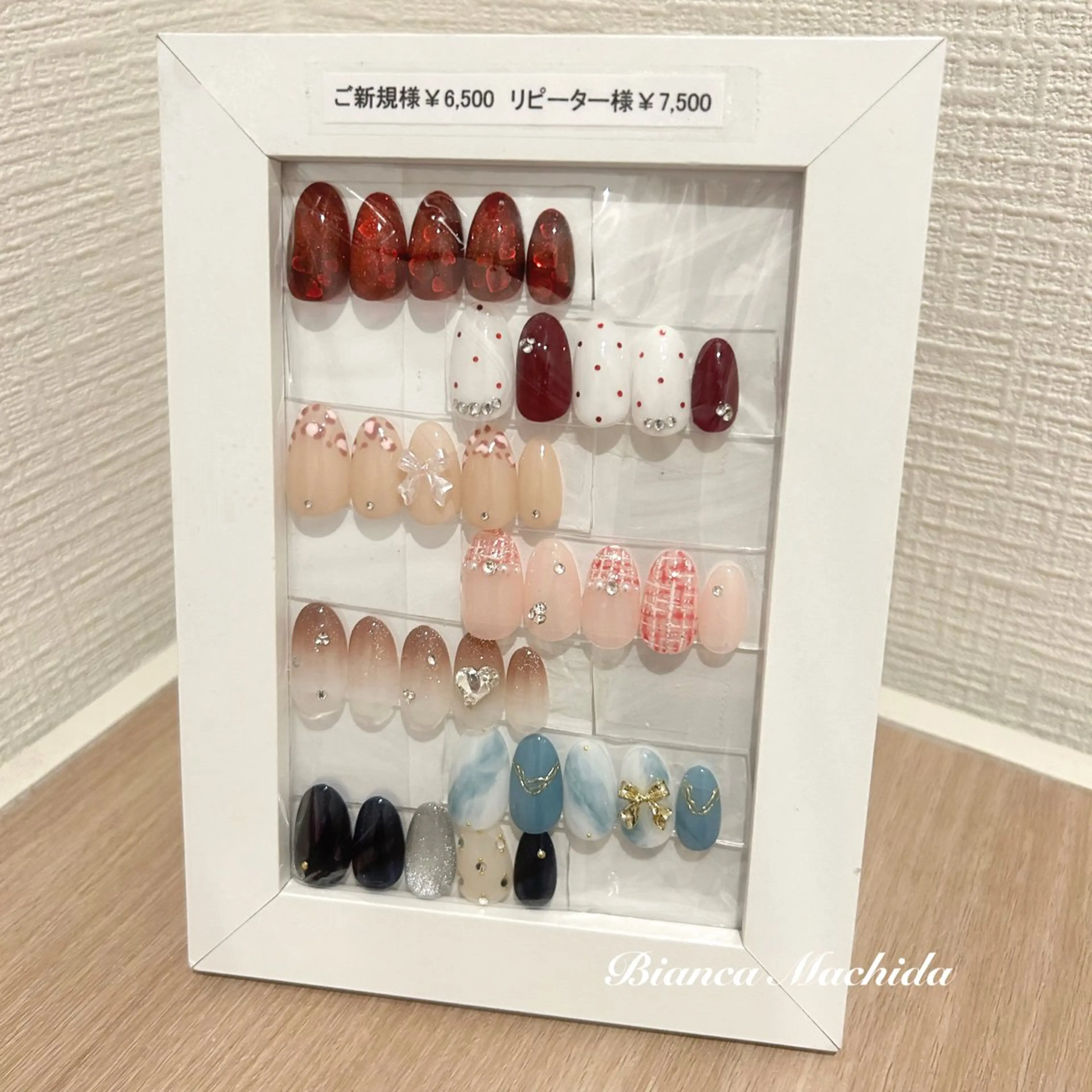 【HAND/オフ無し】季節によって変わる⛄️お好きなカラーに🩵定額designコース🩵［¥6,330/¥7,330］の写真