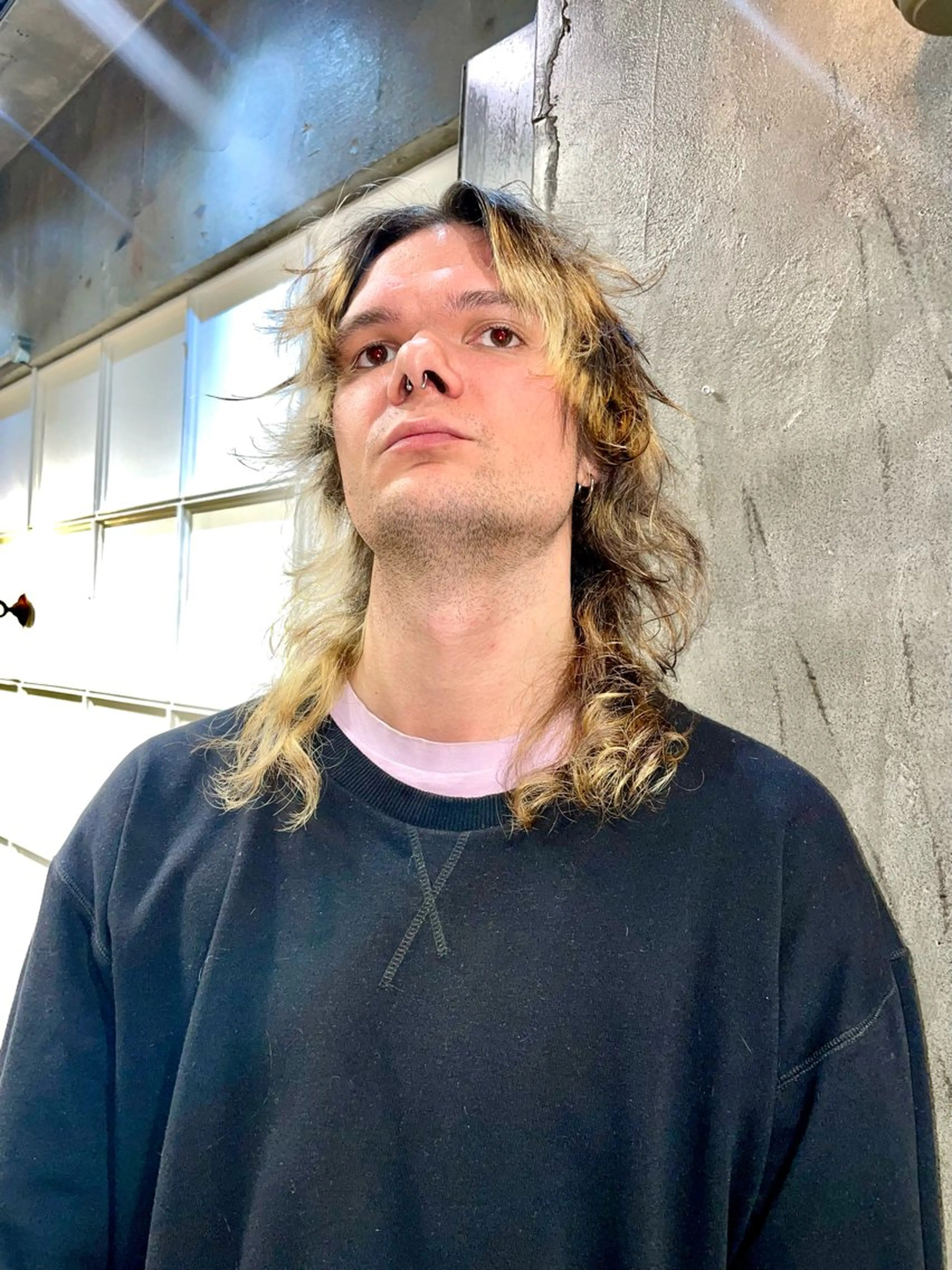 ミディアム カラー メンズ カット ヘアカラー トリートメント デザインカラー⭐︎★ 🐆hyo🐆のヘアスタイル