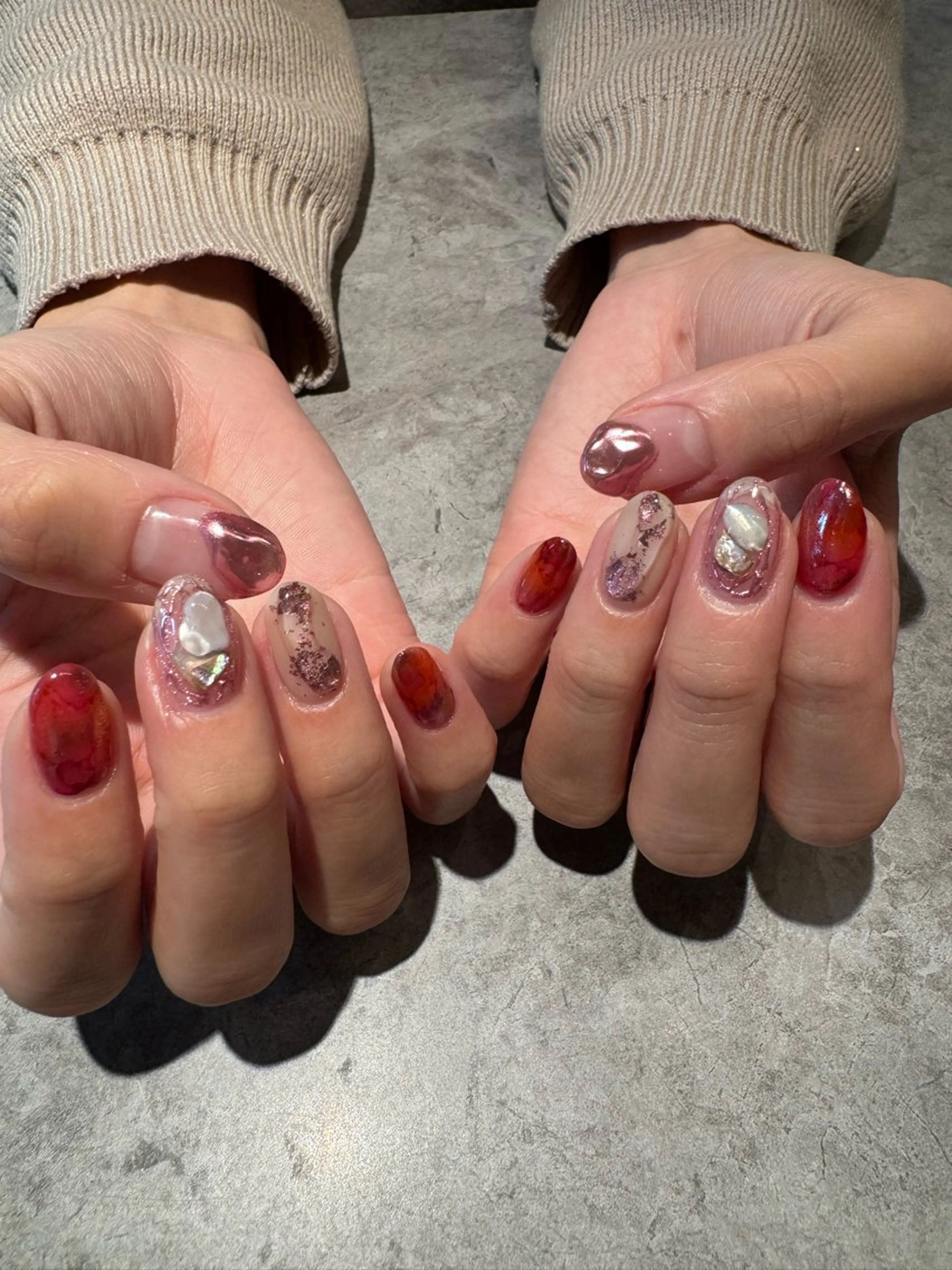 ネイル ハンドネイル ネイリスト RIKAのネイルデザイン