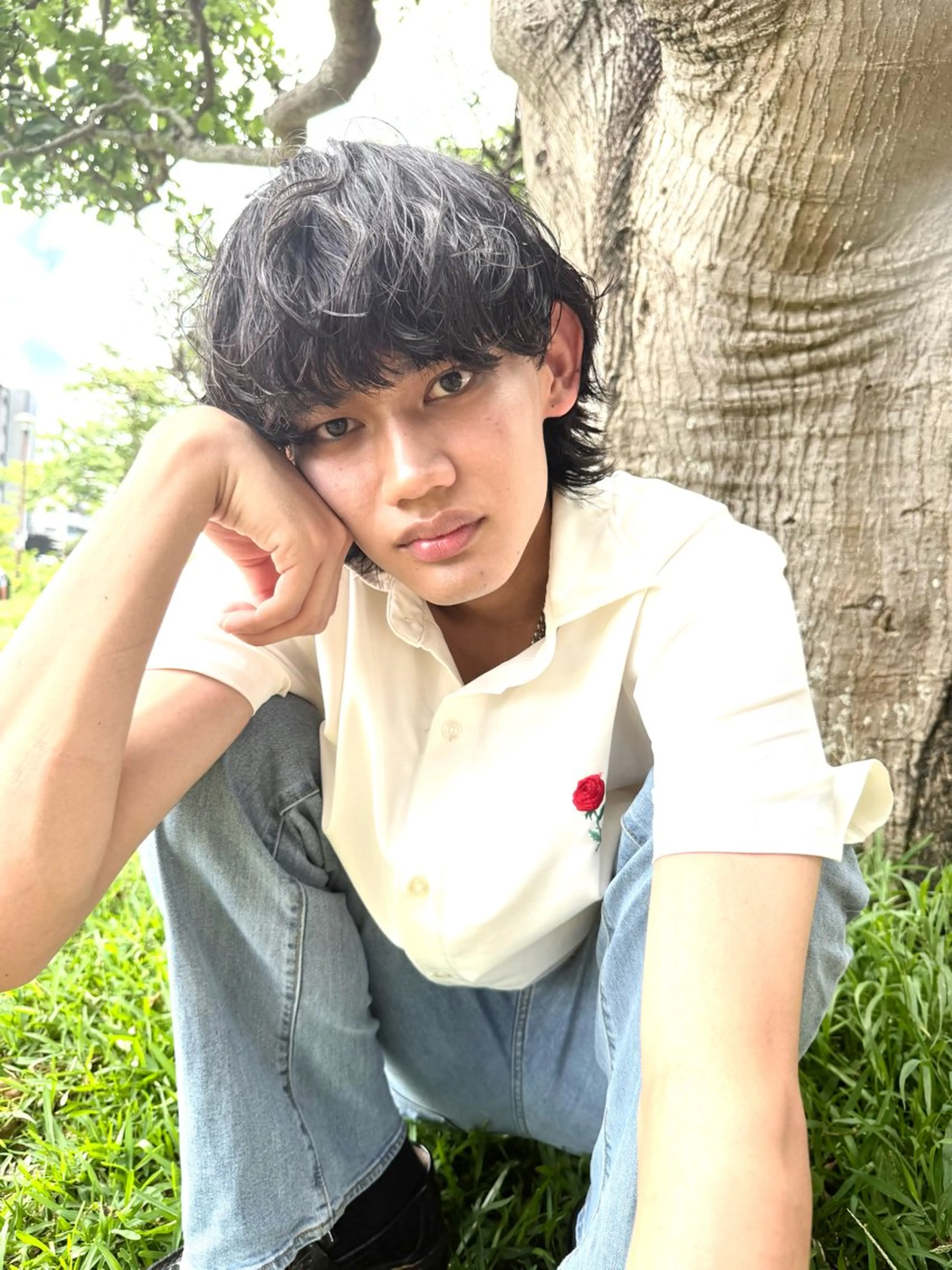 メンズ カット パーマ VIM hair おもろまち所属・沖縄メンズパーマ/ TSUME🌈のヘアスタイル