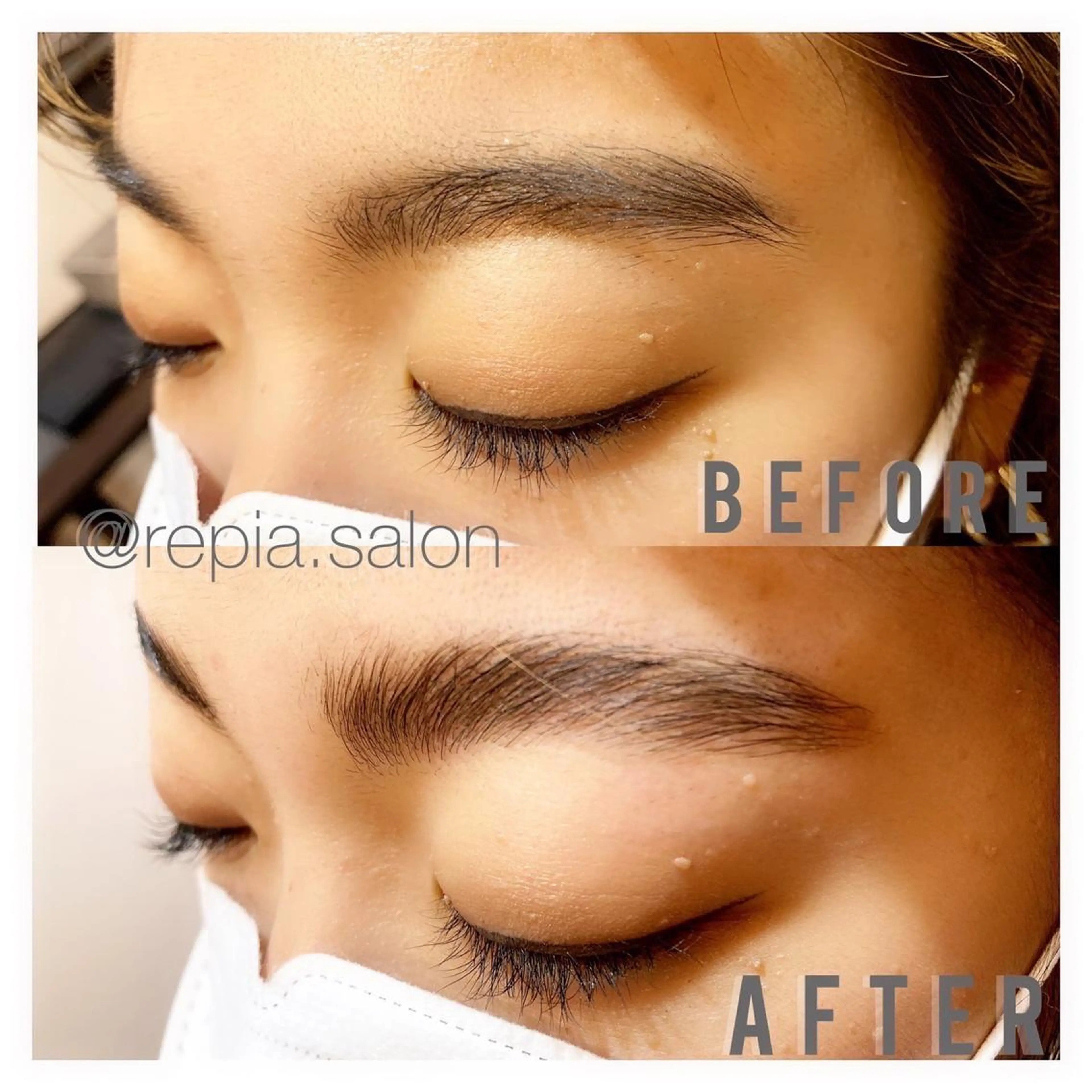 アイブロウ ハヤシ エリカのマツエク・マツパデザイン