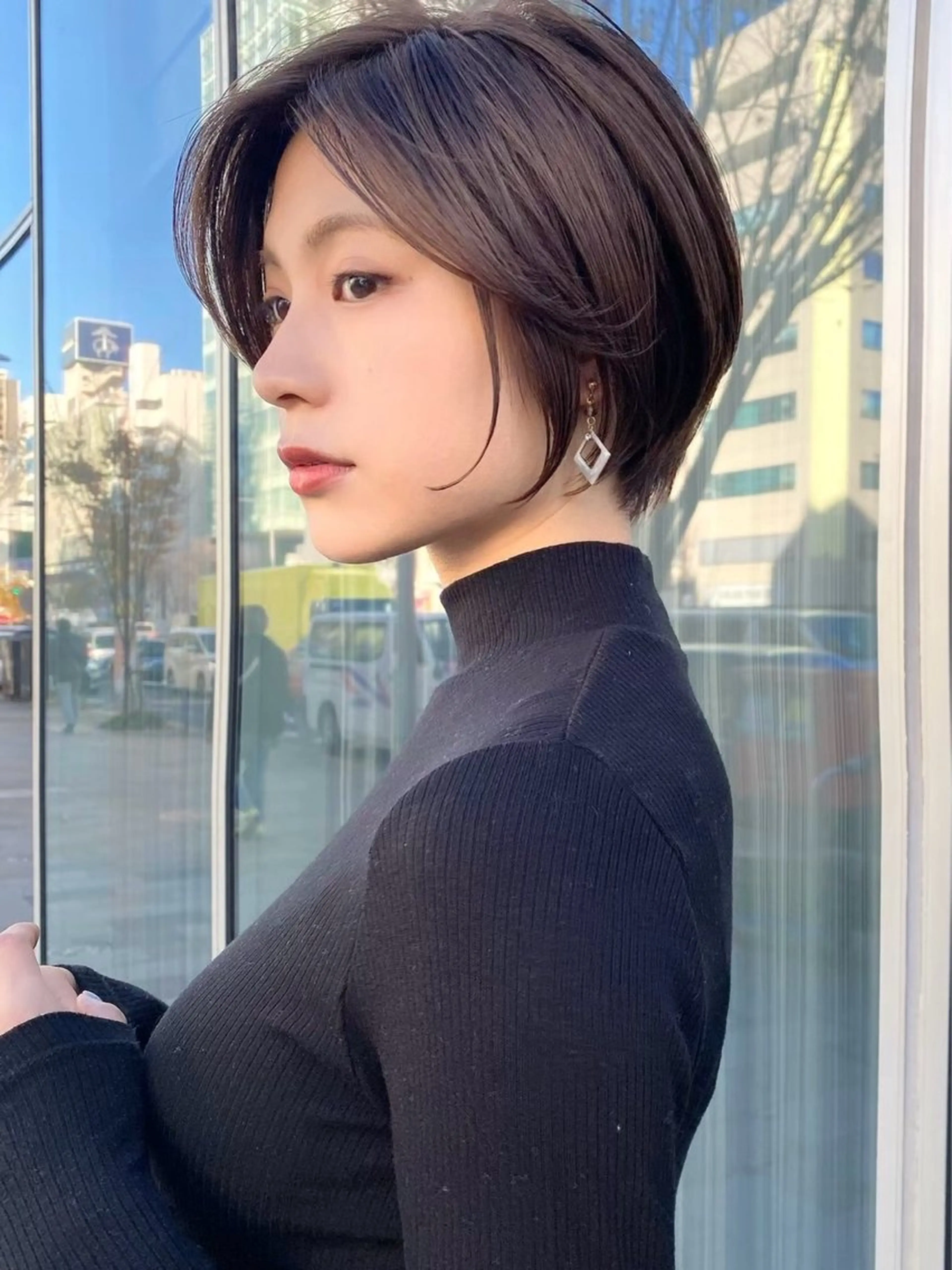 ショート カット ヘアカラー トリートメント 👑白髪ケア👑 ウメダナオヤのヘアスタイル