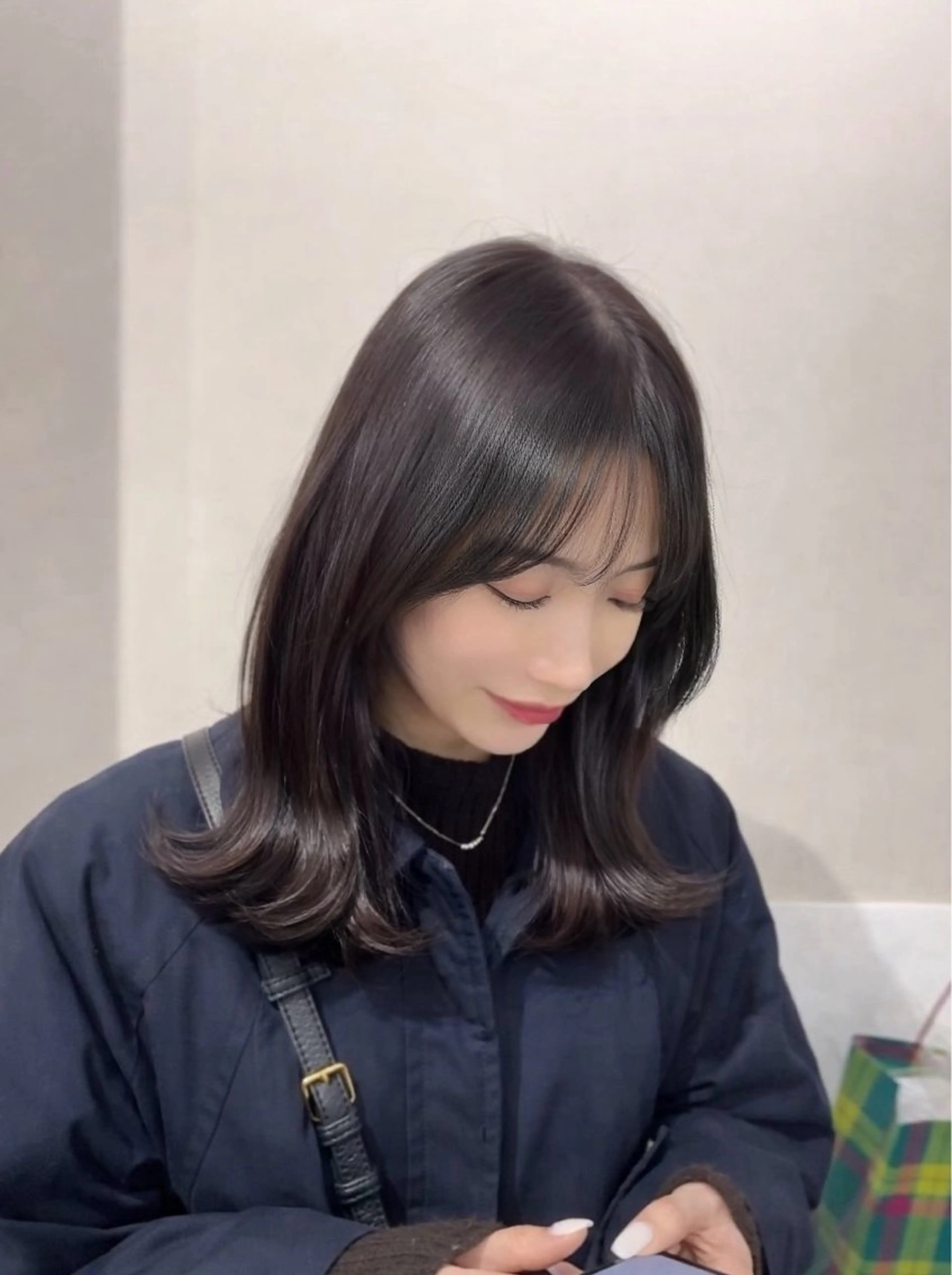 ミディアム カット ヘアカラー トリートメント ヘッドスパ ヘアセット D.I.E.V.A錦糸町店所属・🫧清野/ショート /フェイスレイヤーのヘアスタイル