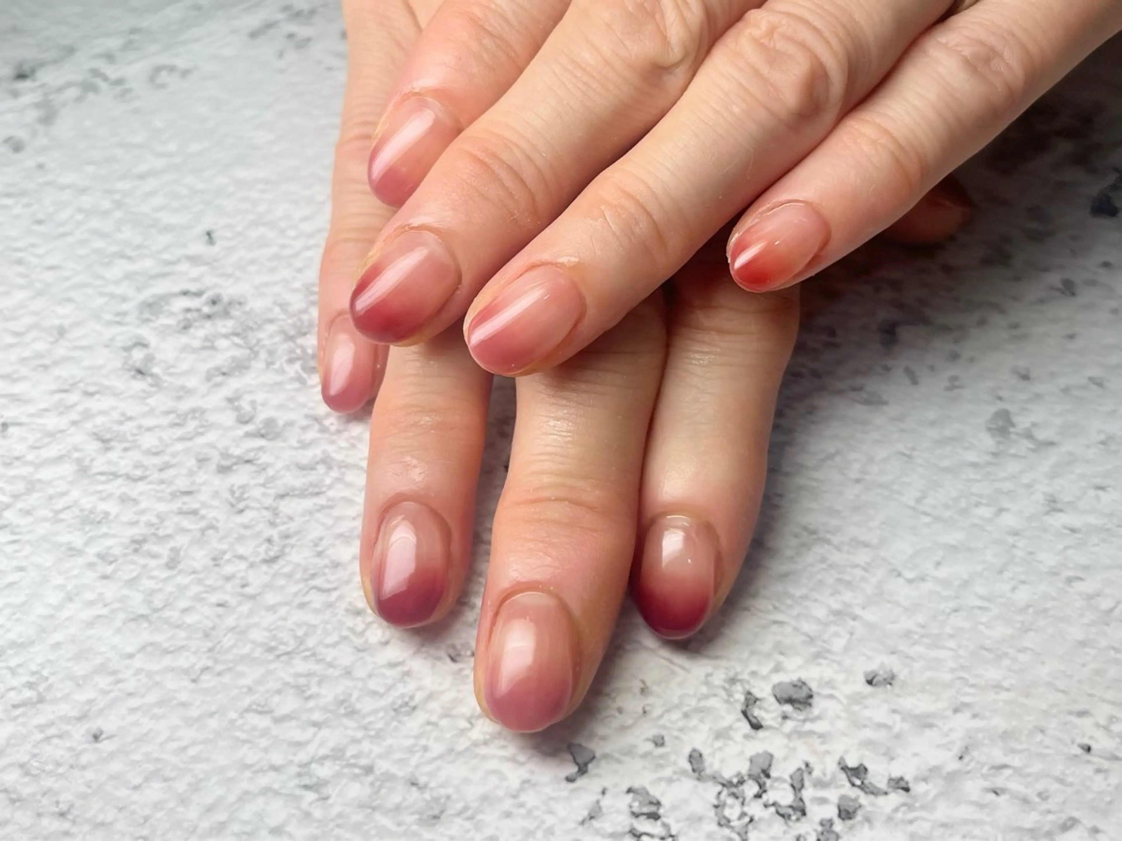 ネイル グラデーション Queen nail 北堀江 ASUKAのネイルデザイン