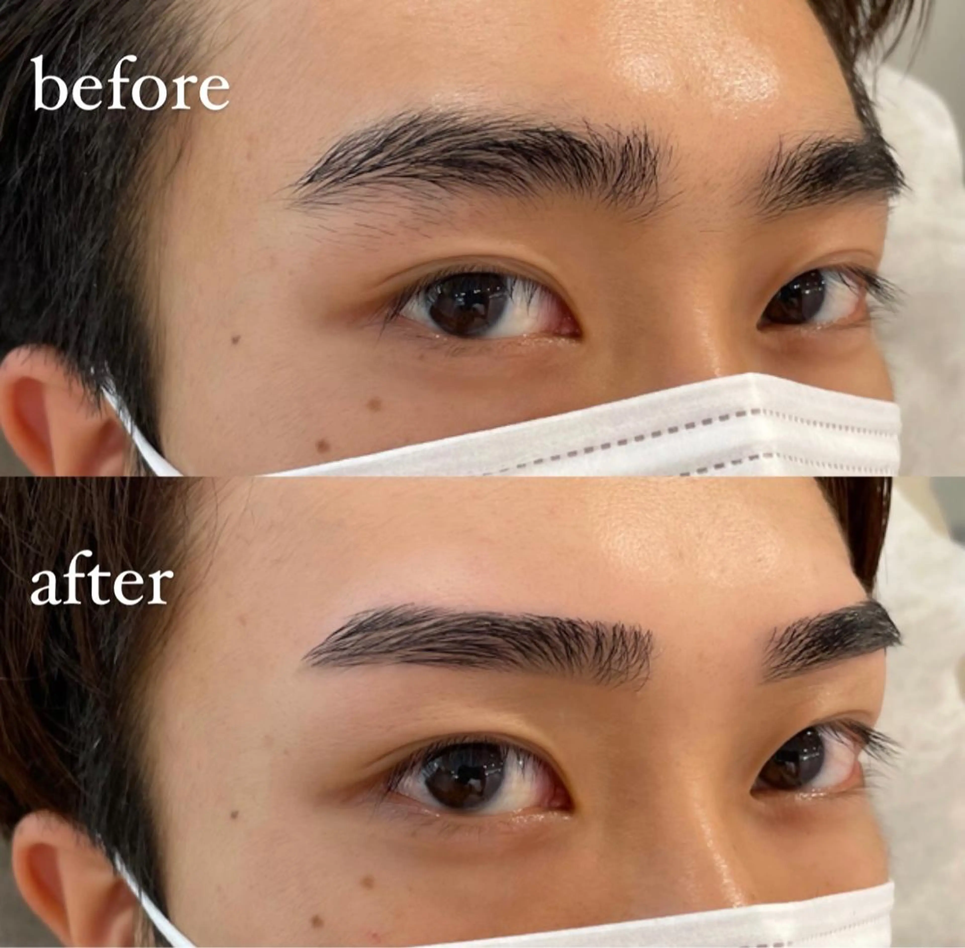 🌱眉毛ワックス🌱メンズの写真