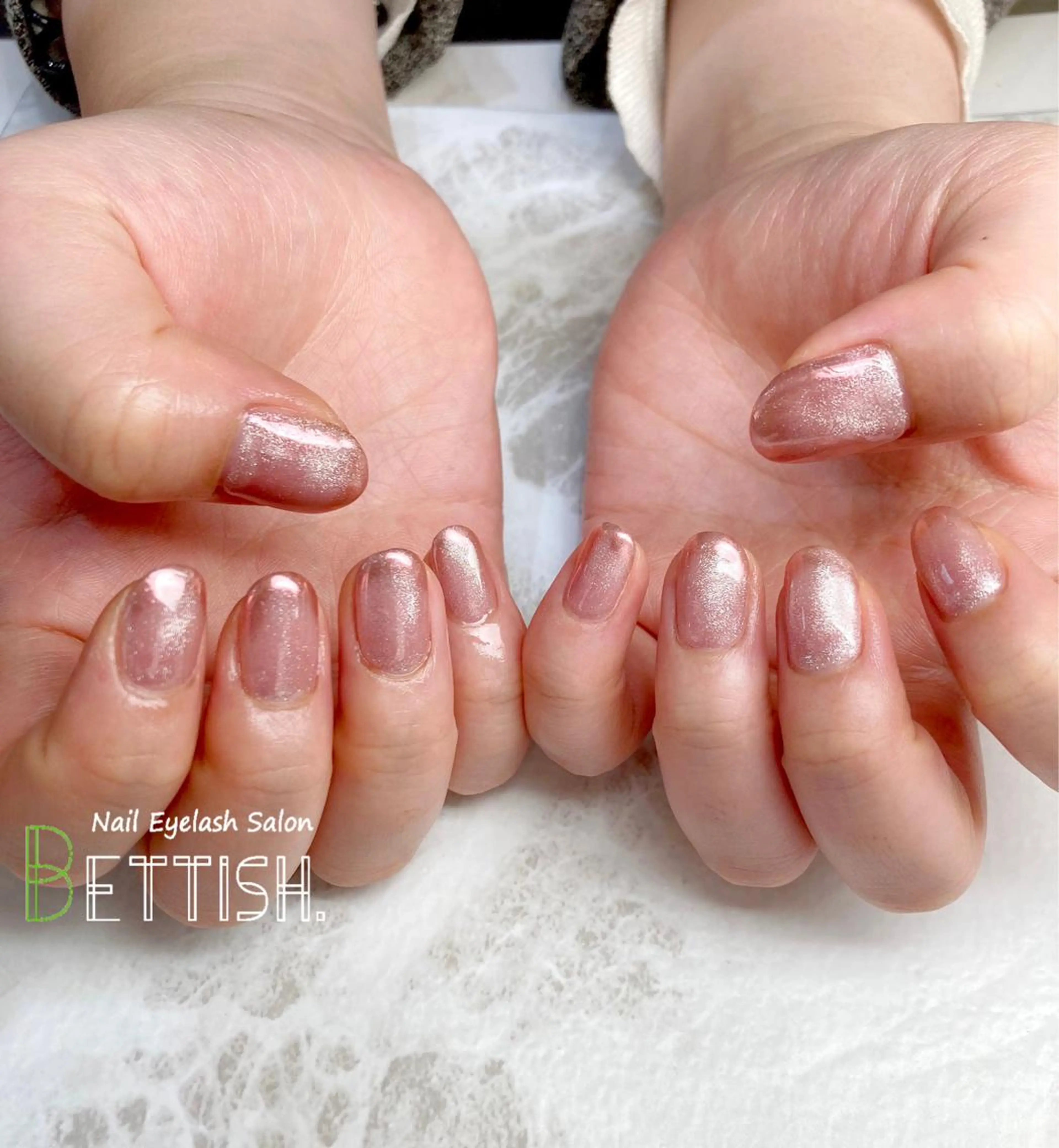 ネイル マグネットネイル ミラーネイル BETTISH. KUMIKO☺︎︎のネイルデザイン