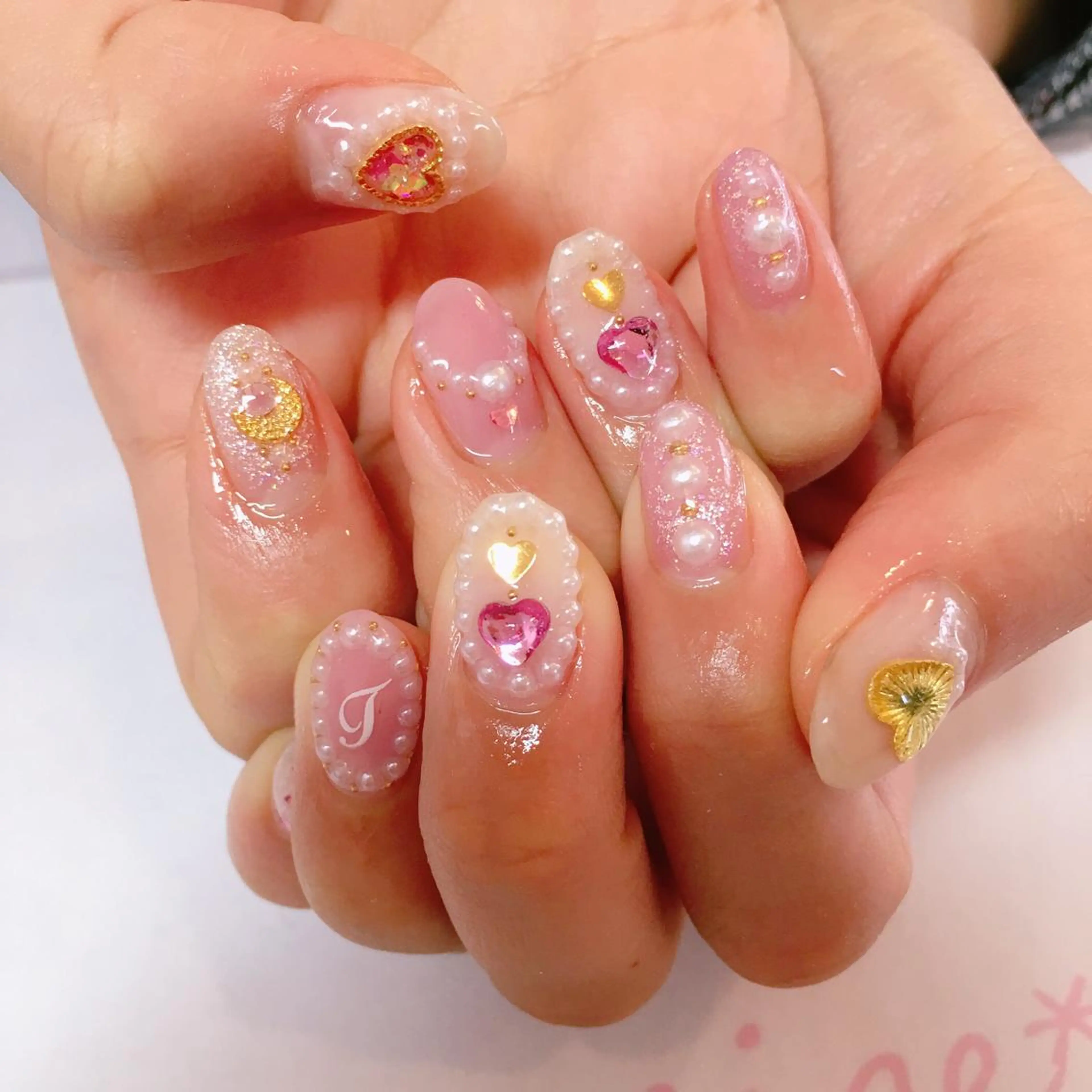 ネイル La neige* yuki 🥯🍑のネイルデザイン