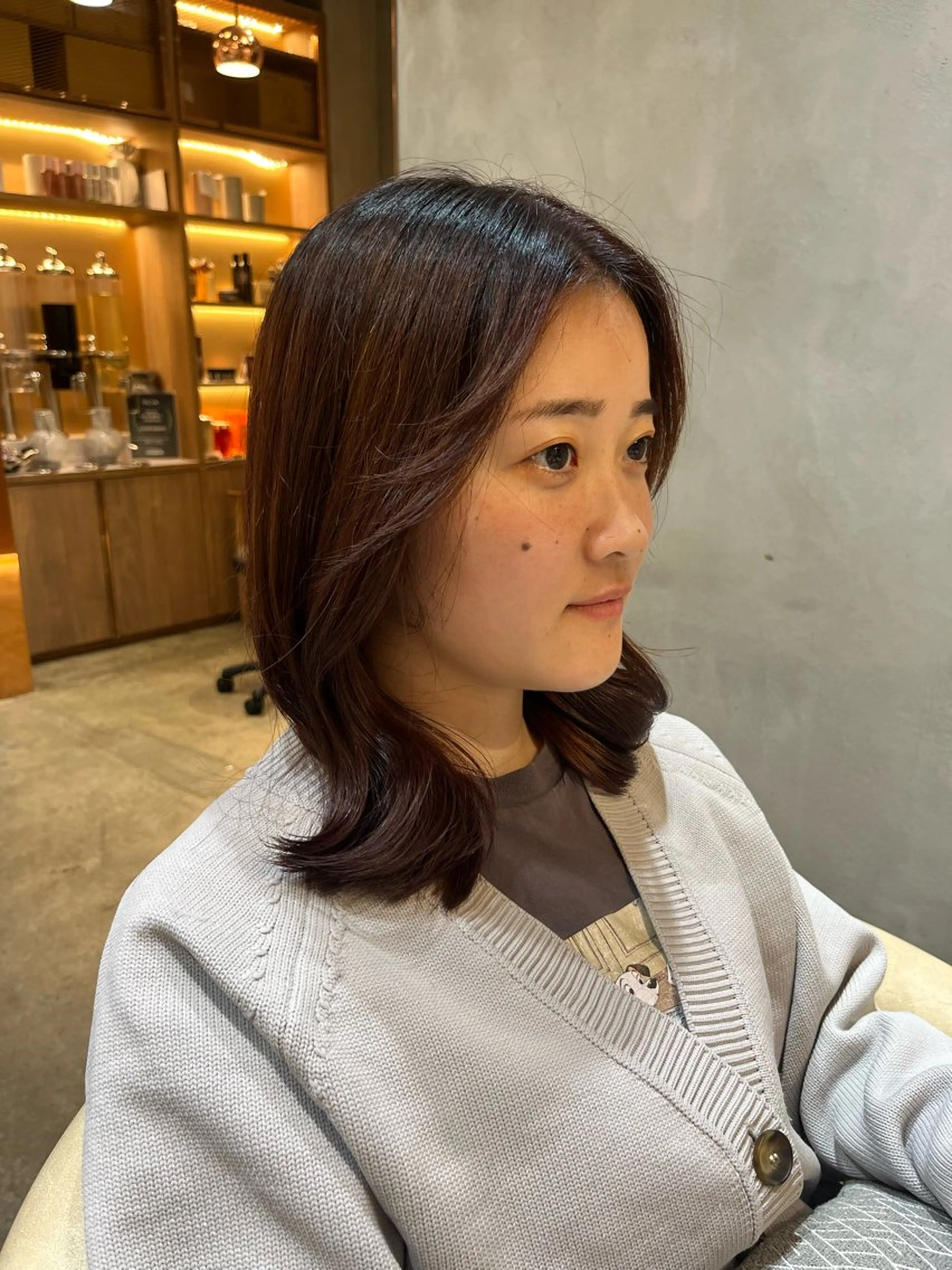 ミディアム 錦糸町美容室Londespoirロンドエスポワール所属・小久保 美空のヘアスタイル