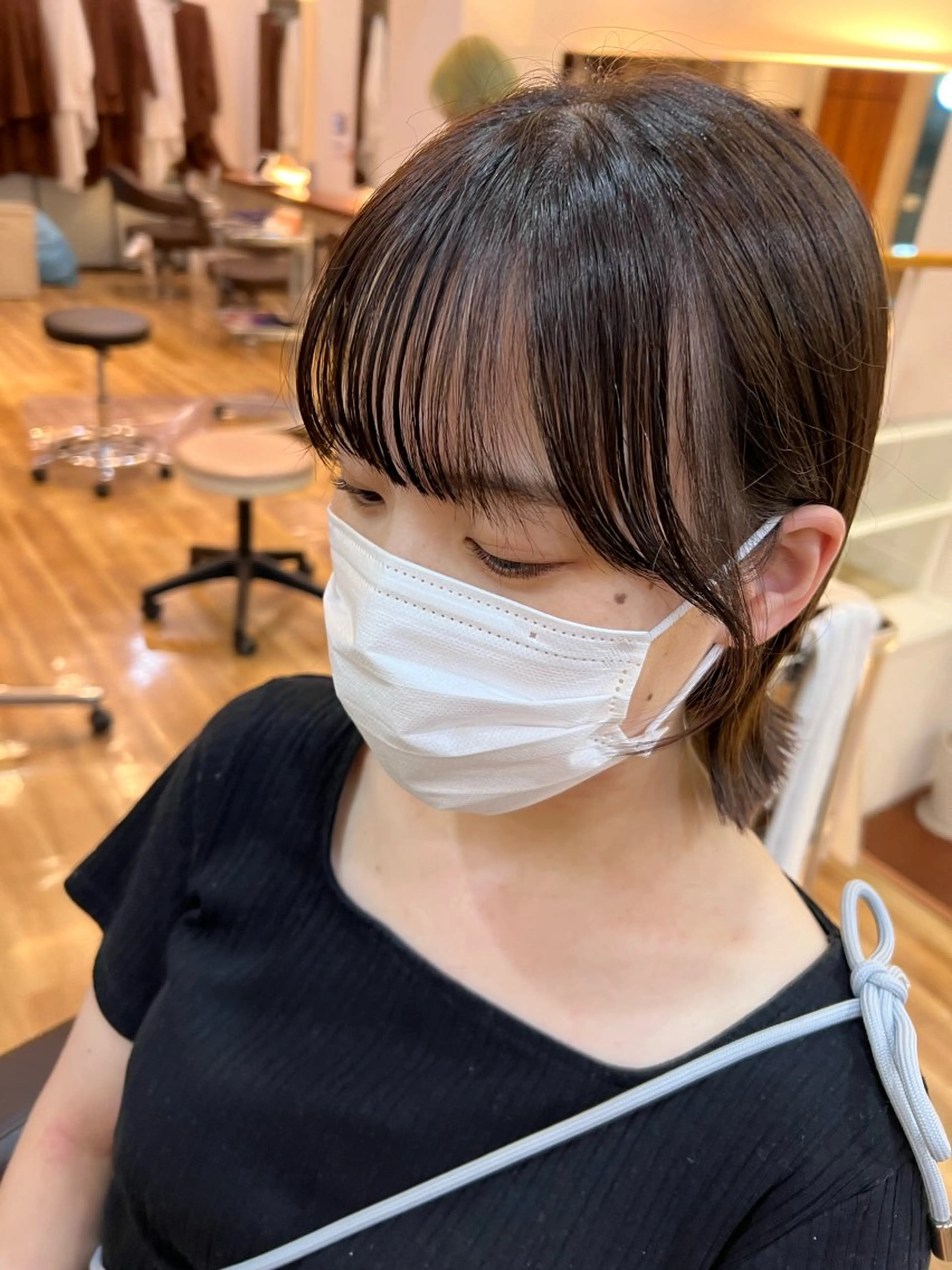 ショート カット しみず さくら🌸のヘアスタイル