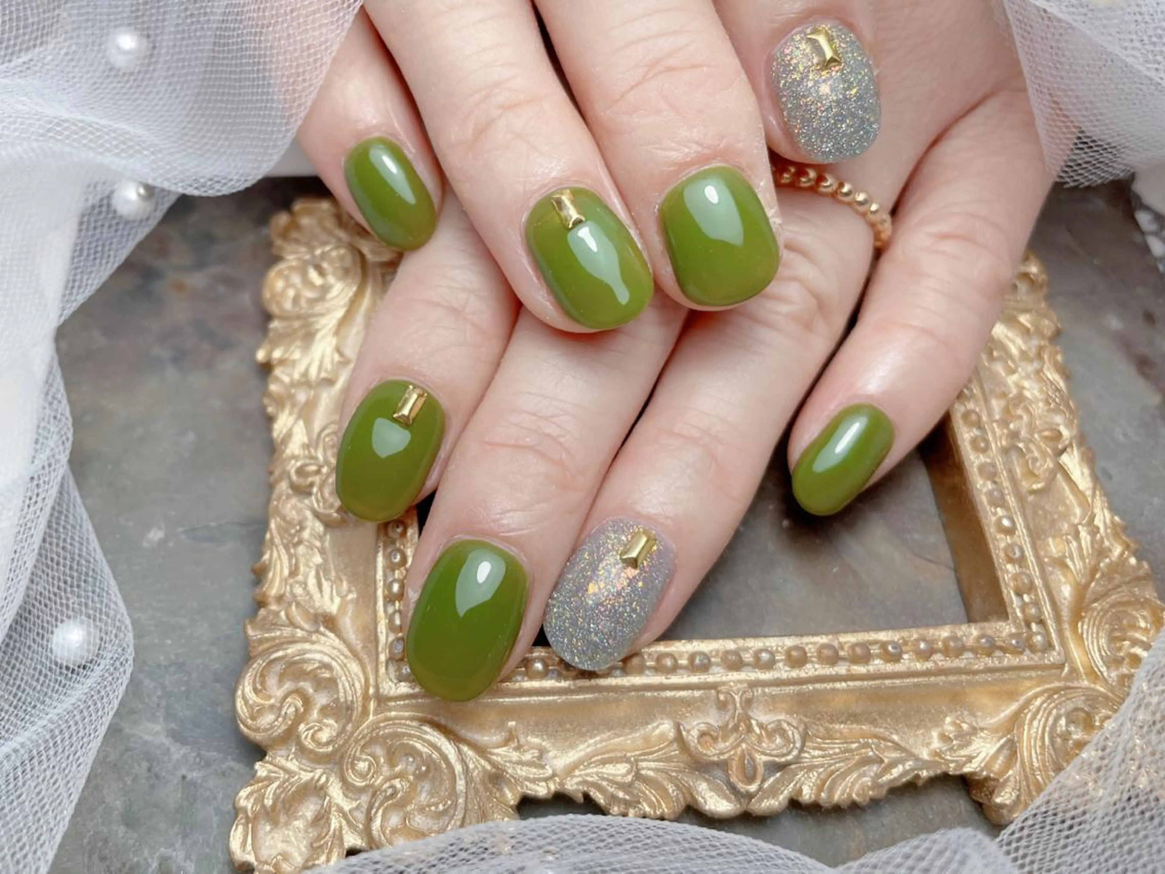 ネイル ハンドネイル マジックミラー所属・マジック ミラーのネイルデザイン