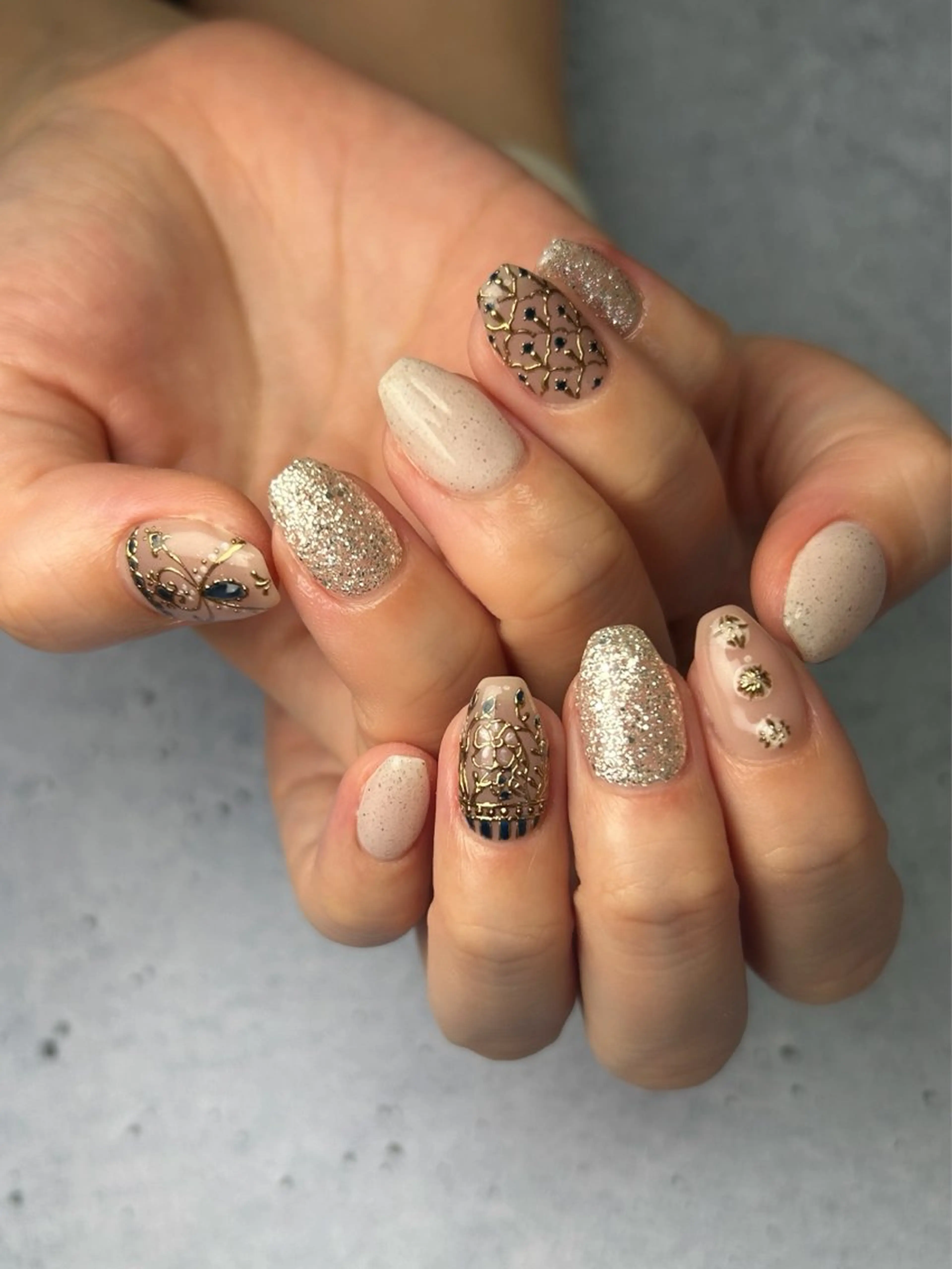 ネイル アートネイル La Vanille所属・LaVanille 🌵Senkoのネイルデザイン