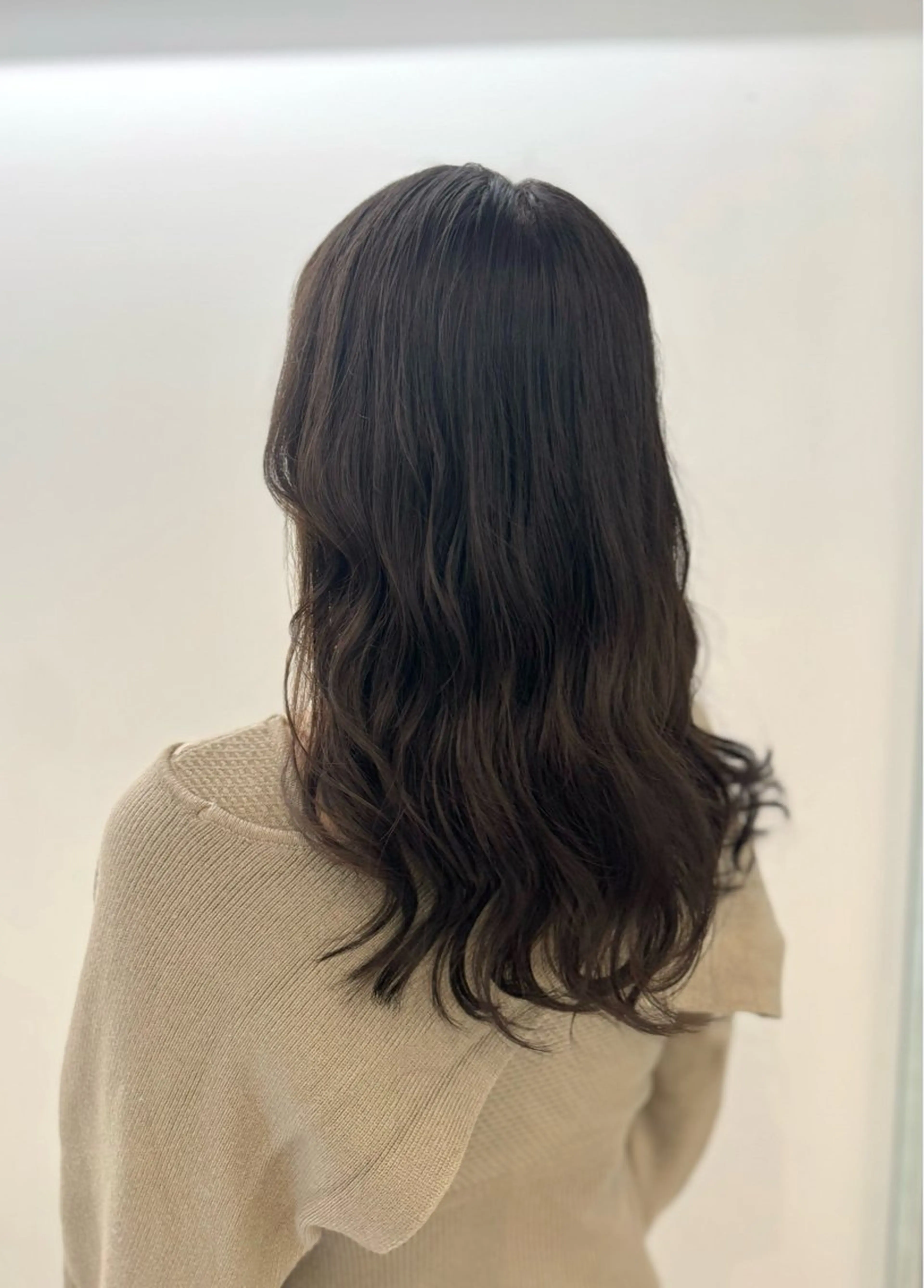 パーマ デジタルパーマ/ コテ巻き風パーマのヘアスタイル