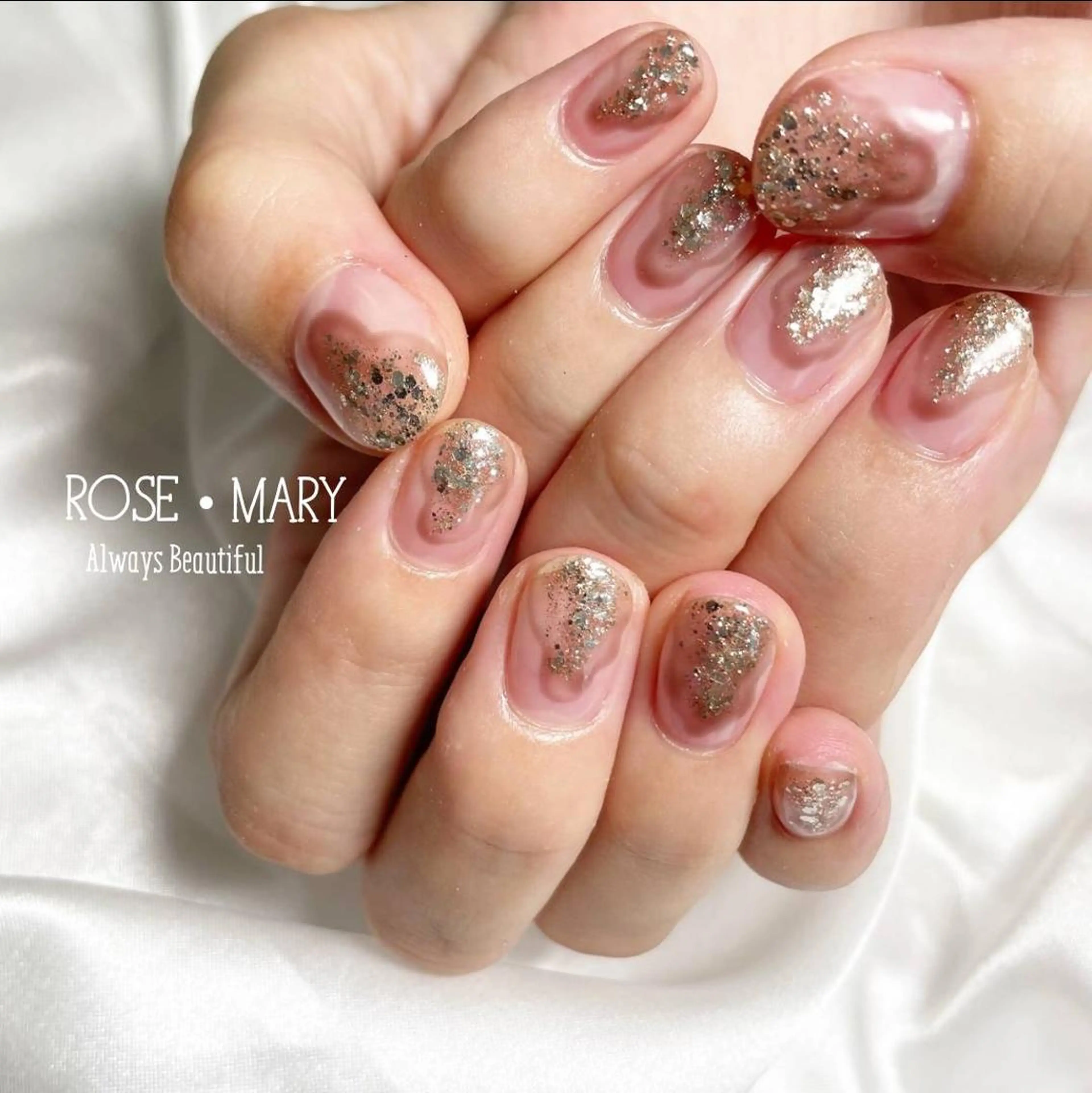 ネイル ハンドネイル ROSE・MARY 木村のネイルデザイン