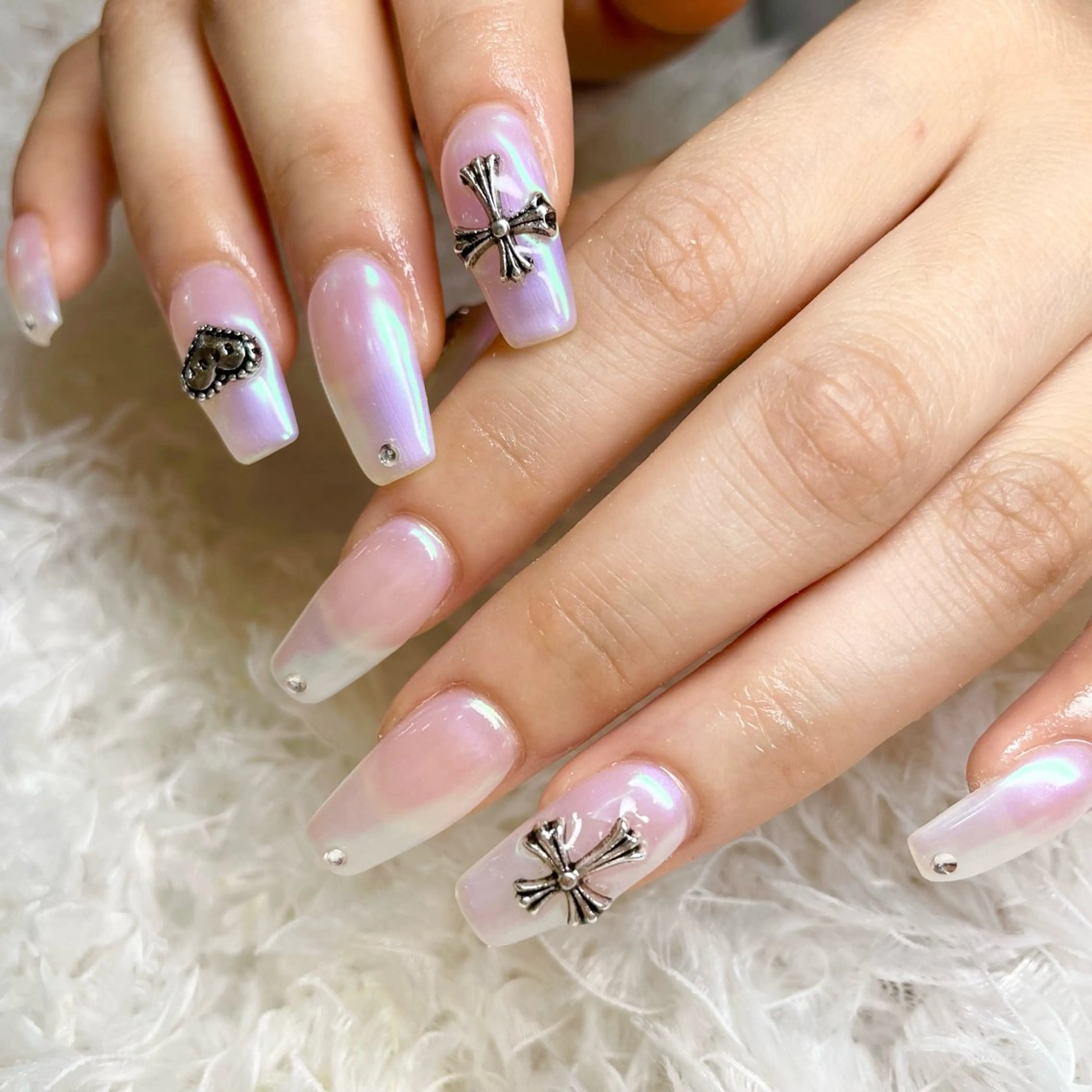 ネイル 持ち込み ハンドネイル 鈴木 華乃のネイルデザイン